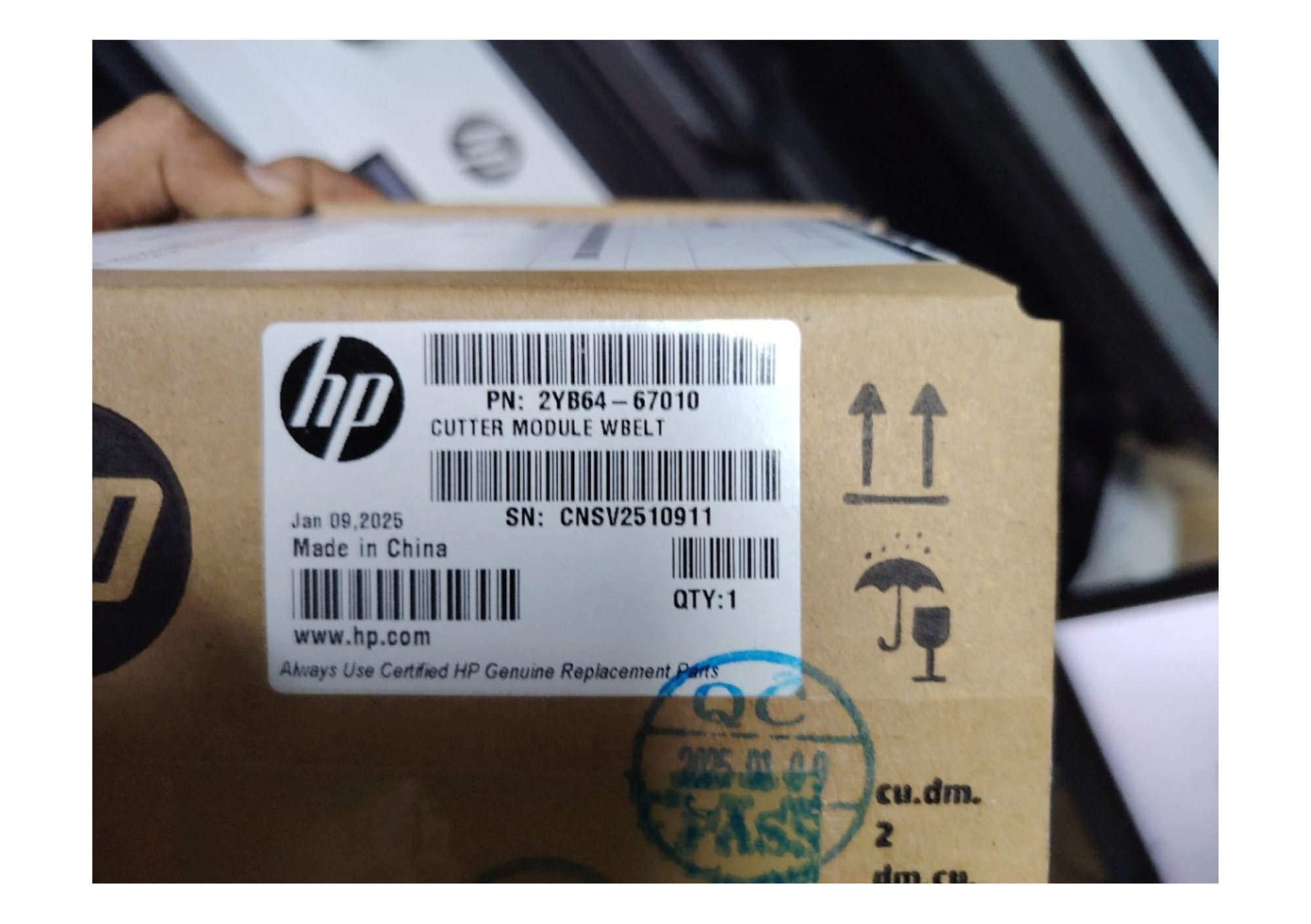 HP DesignJet T2600PS Cutter Module