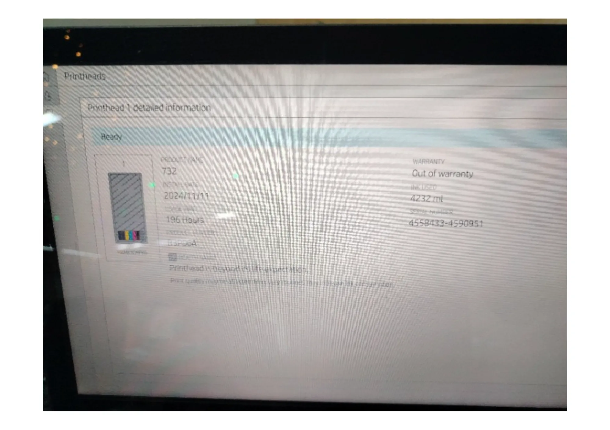 Engineer Replacing Cutter Module