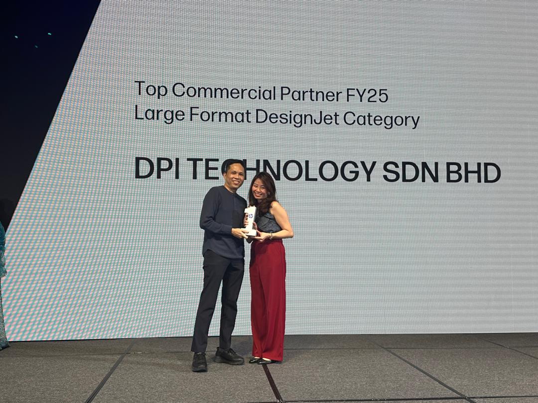 Top Commercial Partner FY25 Large Format DesignJet Category