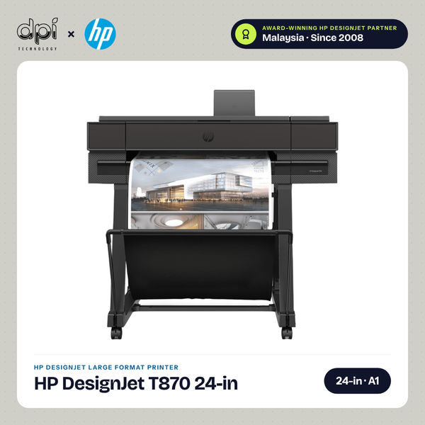 HP DesignJet T870 24in Printer