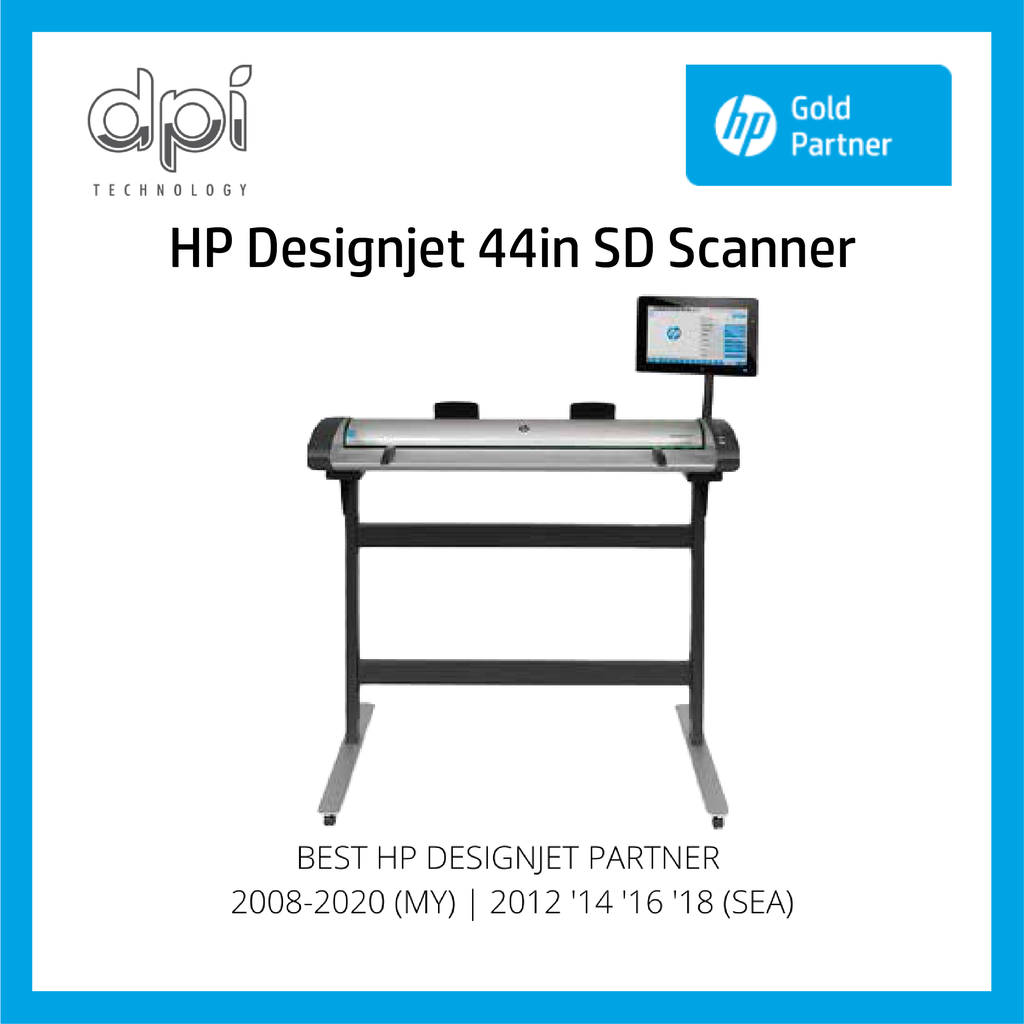 HP Designjet SD 44in Scanner (G6H50A)