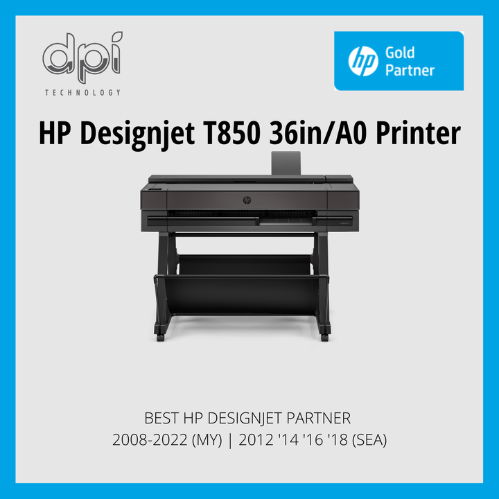 HP DesignJet T850 36in Printer