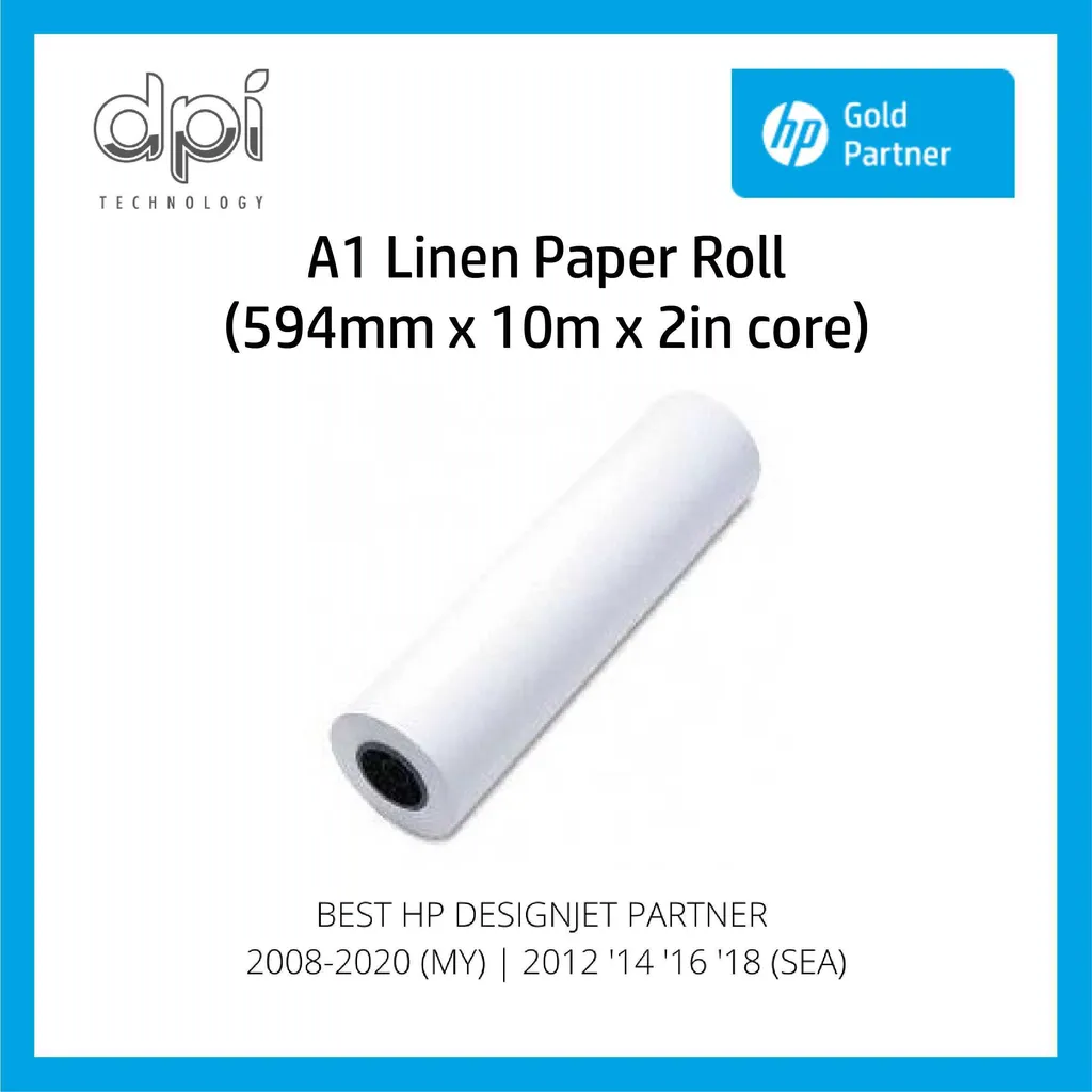 A1 Linen Paper Roll (10 meter)
