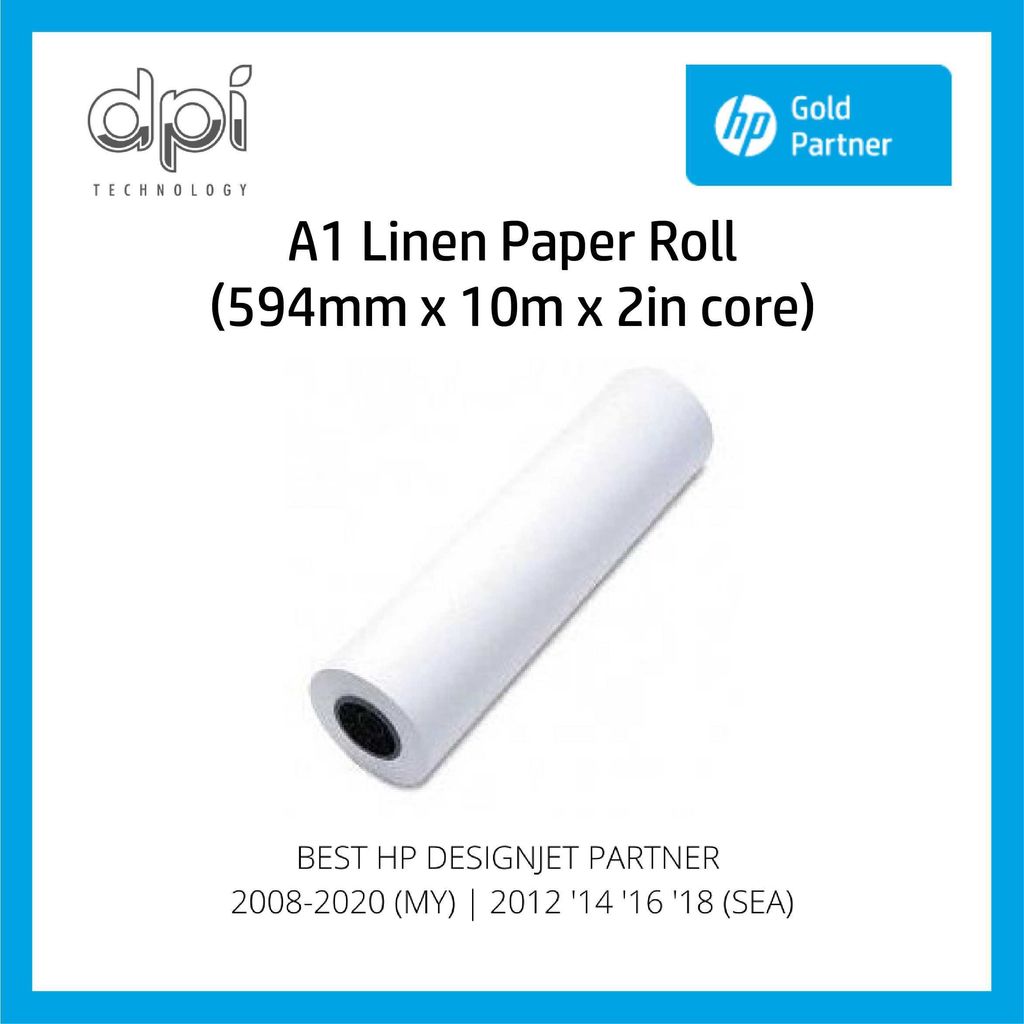 A1 Linen Paper Roll (10 meter)