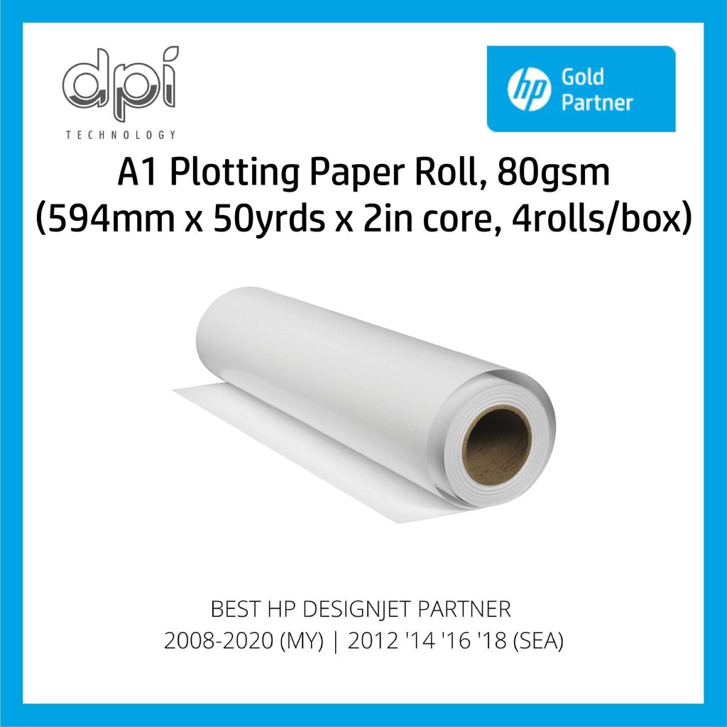 A1 Plotting Paper Roll (594mm)