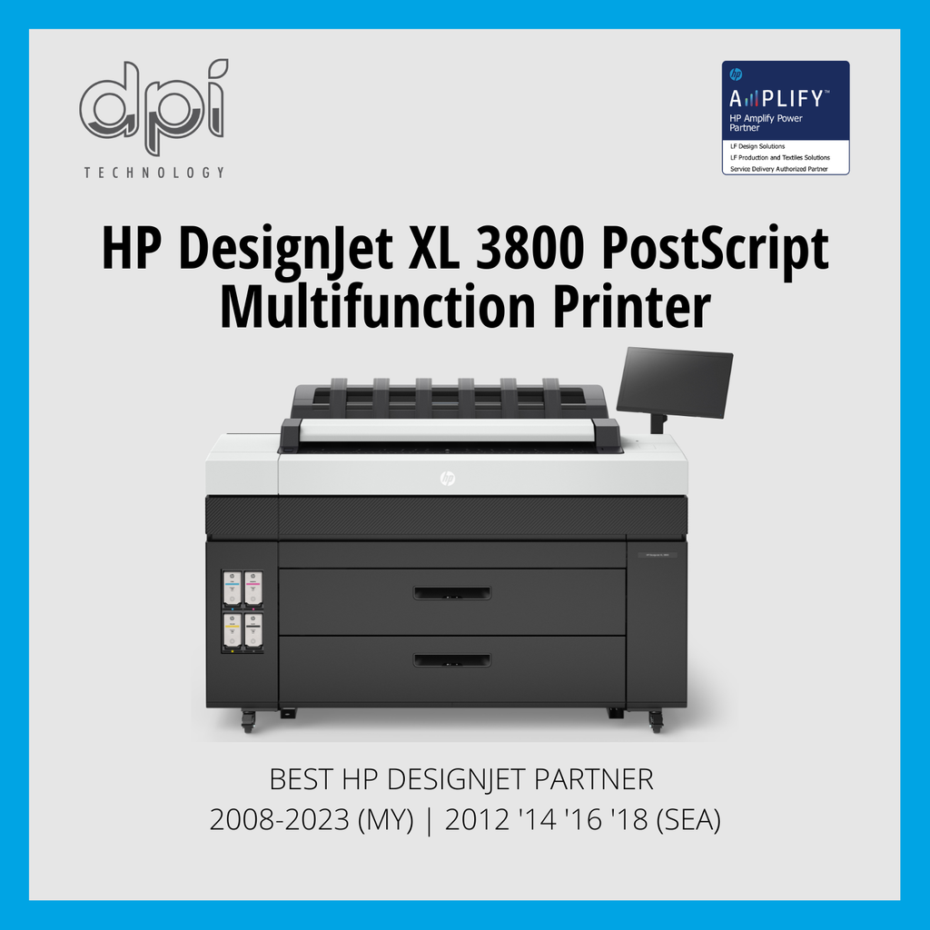 HP DesignJet XL3800 Heavy Duty MFP Plotter