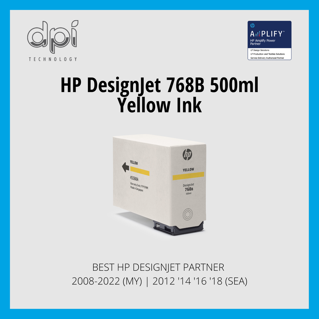 HP 768B Yellow Ink