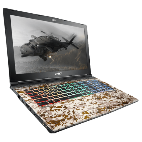 MSI GE62VR-7RF-637 CAMO SQUAD Limited Edition FHD Gaming