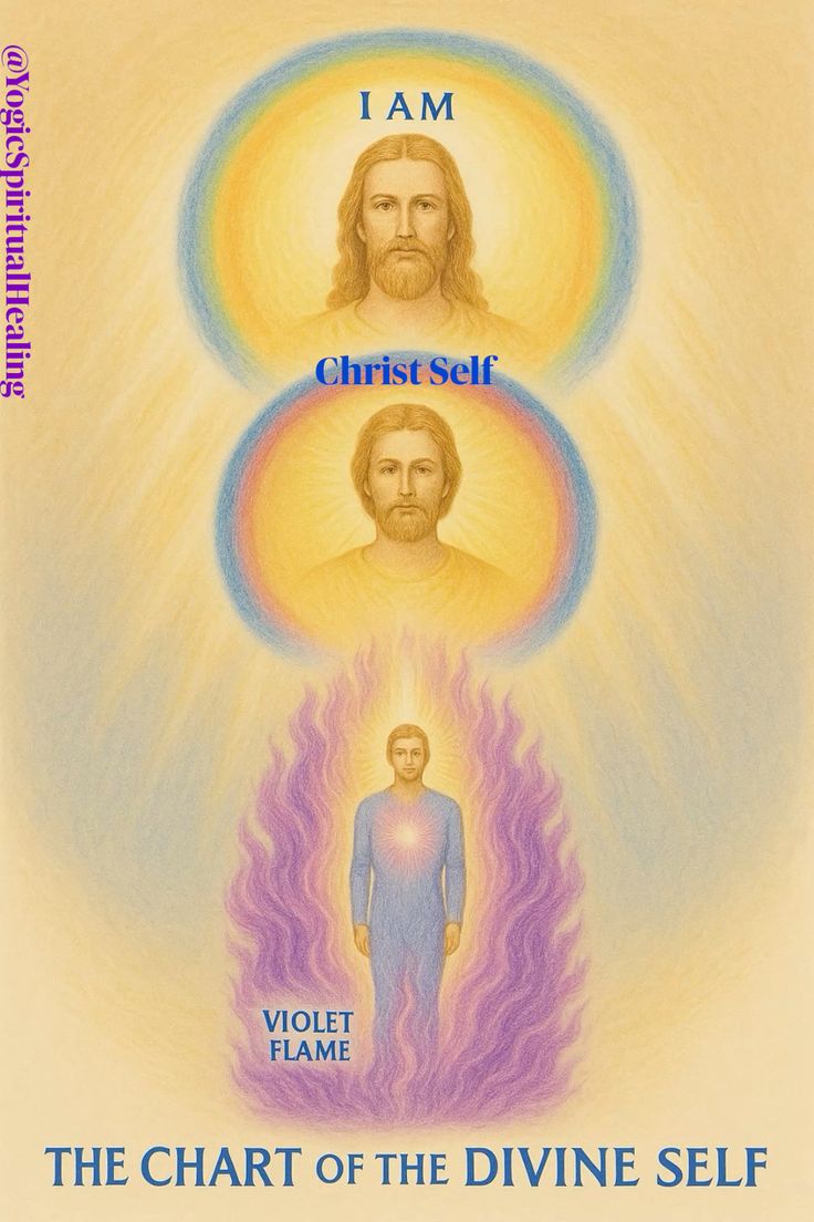 Chart of the Divine Self Illustration, I Am Presence
