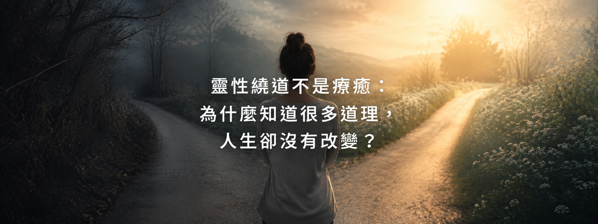 靈性繞道不是療癒：為什麼知道很多道理，人生卻沒有改變？