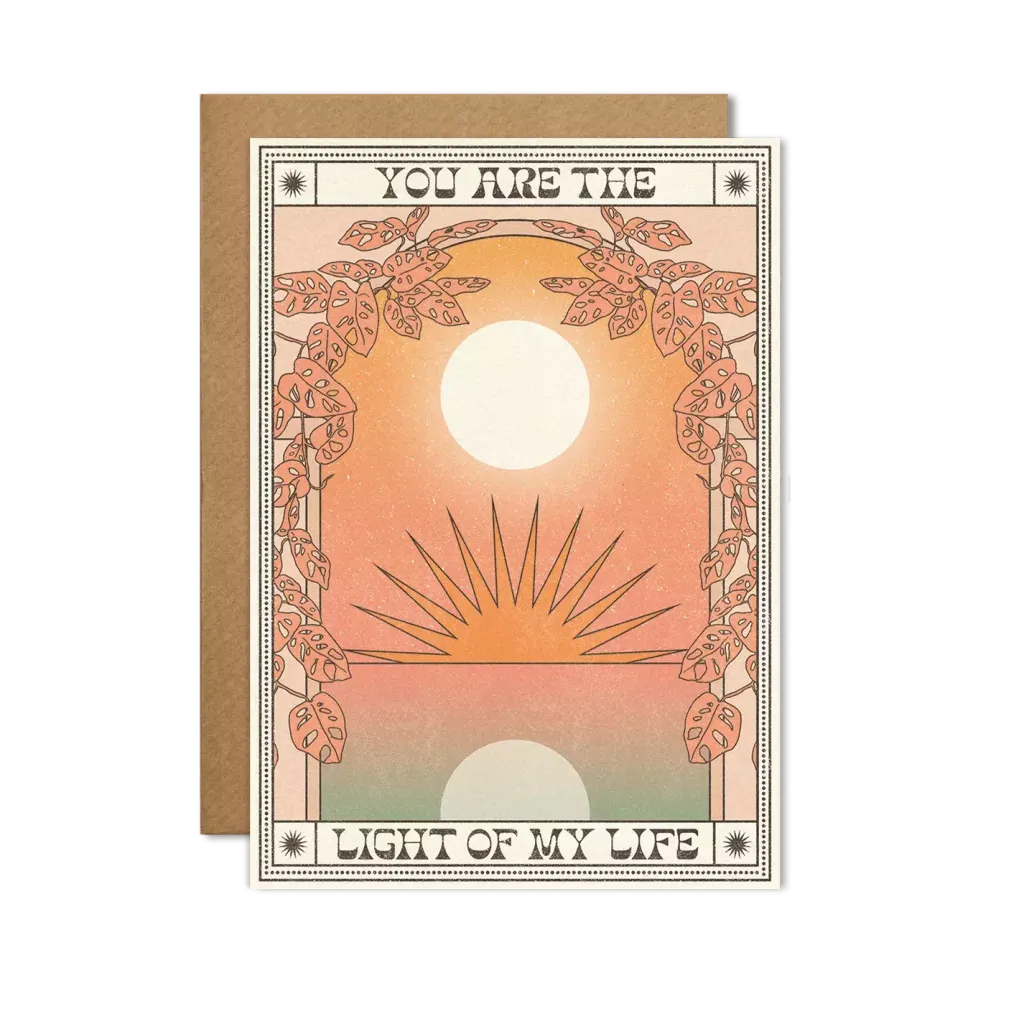 You Are The Light Of My Life Card