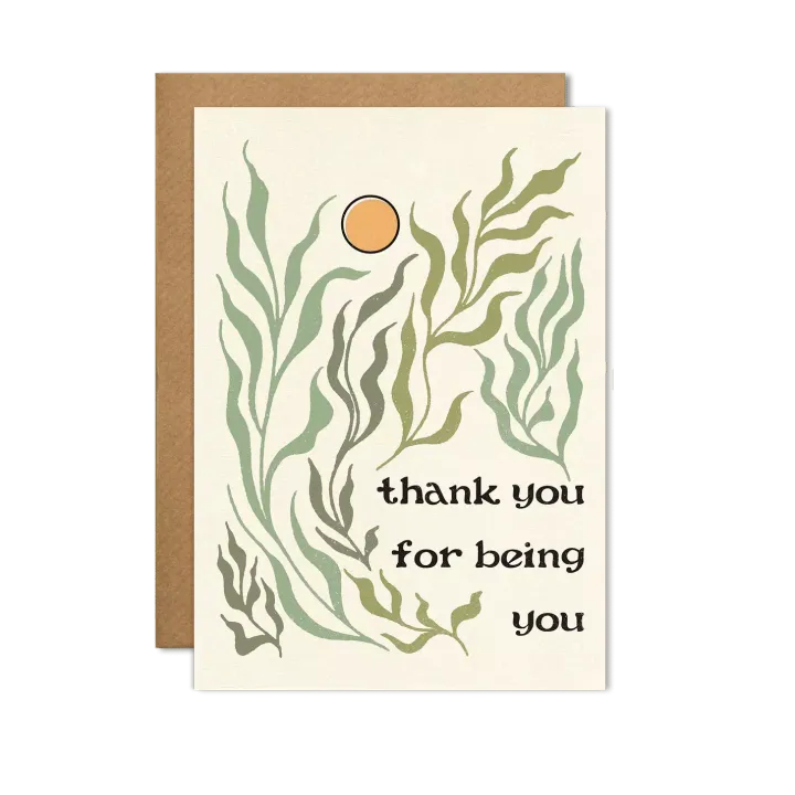 Thank You for Being You Card