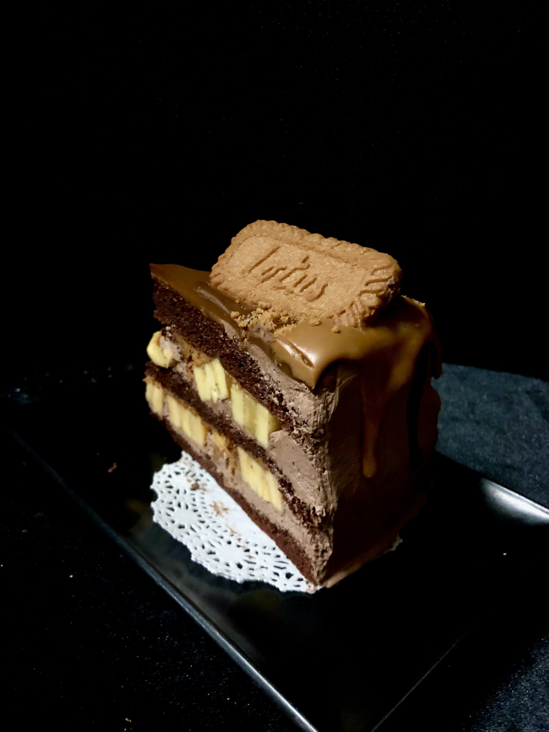 Banana Chocolate Chip Cake - Milk Chocolate Buttercream | Easy