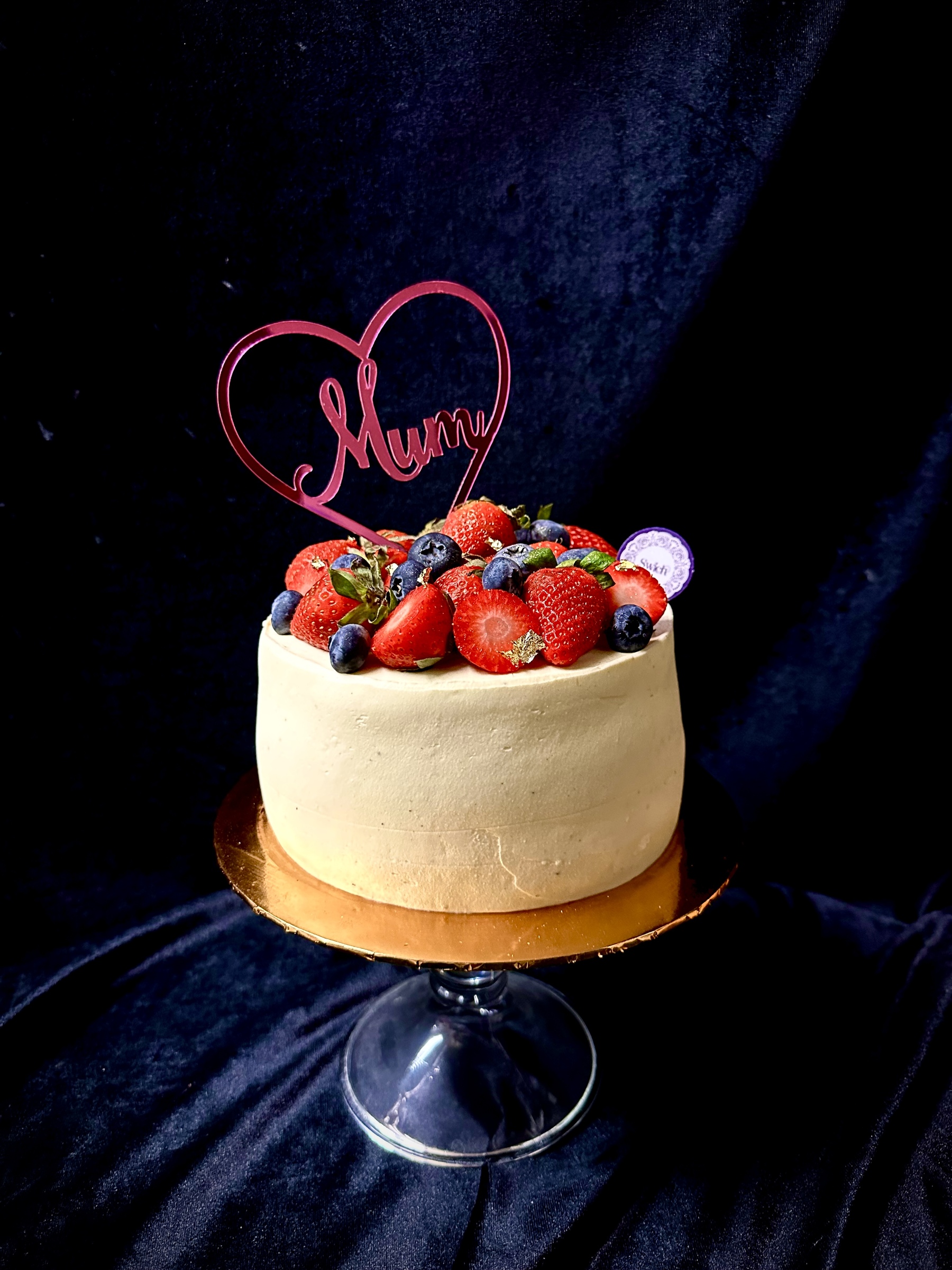 Chocolate mousse cake | Heart shape cake | Anniversary cake | Pink glaze –  Liliyum Patisserie & Cafe