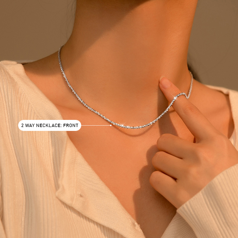 2 Ways Sparky Starry Chain Pull-through Choker/Necklace – Lè