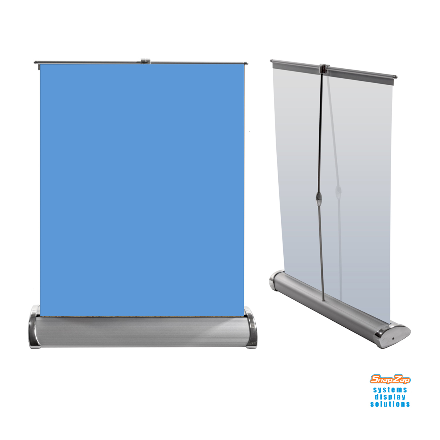Roll Up Banner Stand Mini A3 SnapZap Systems Display Solutions