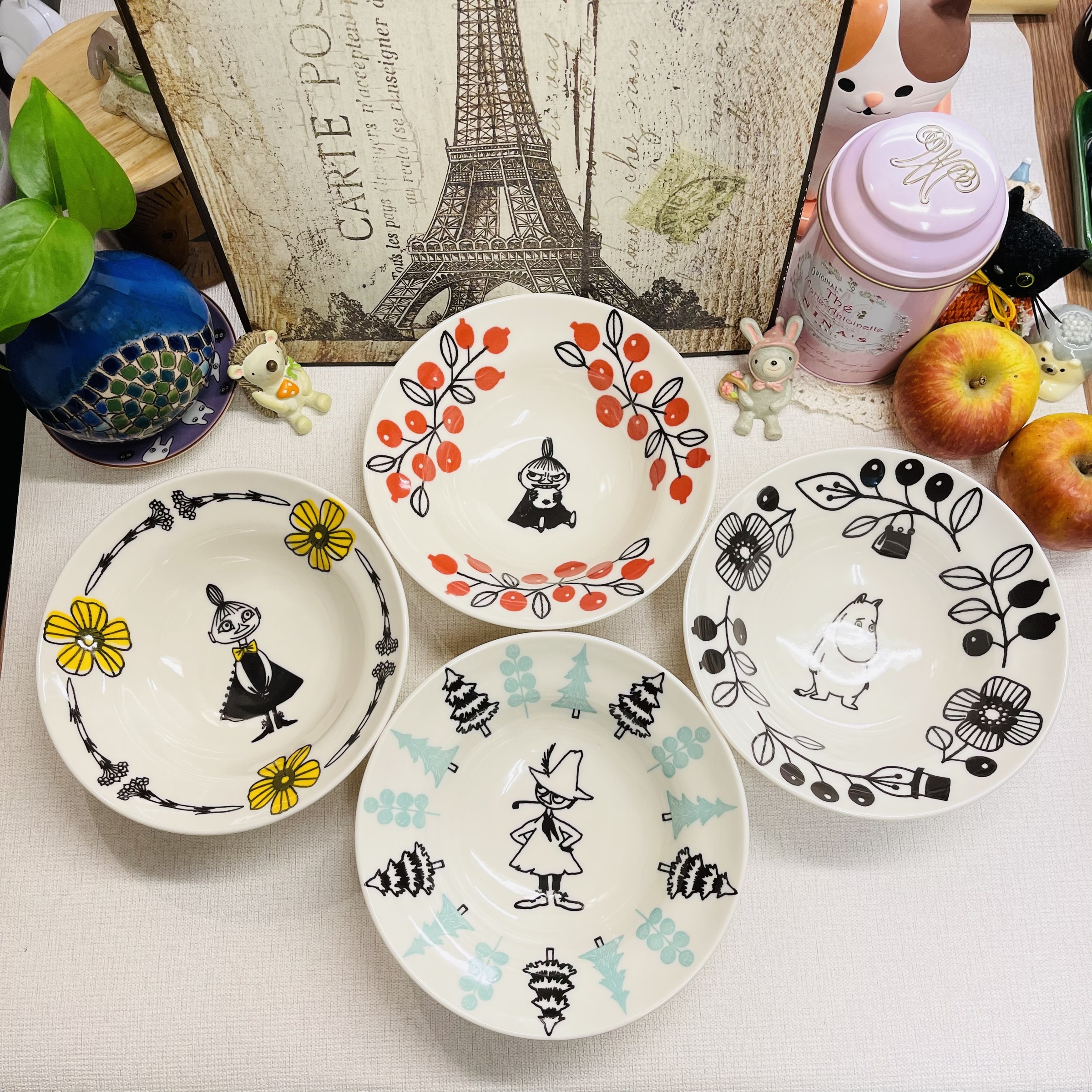 お買い物マラソン限定☆ うつわやみたすさん 中皿 シカ 新品未使用品