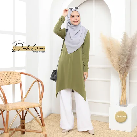 blouse tak payah gosok ironless longgar labuh long tunic muslimah (3).jpg