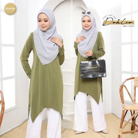 blouse tak payah gosok ironless longgar labuh long tunic muslimah.jpg