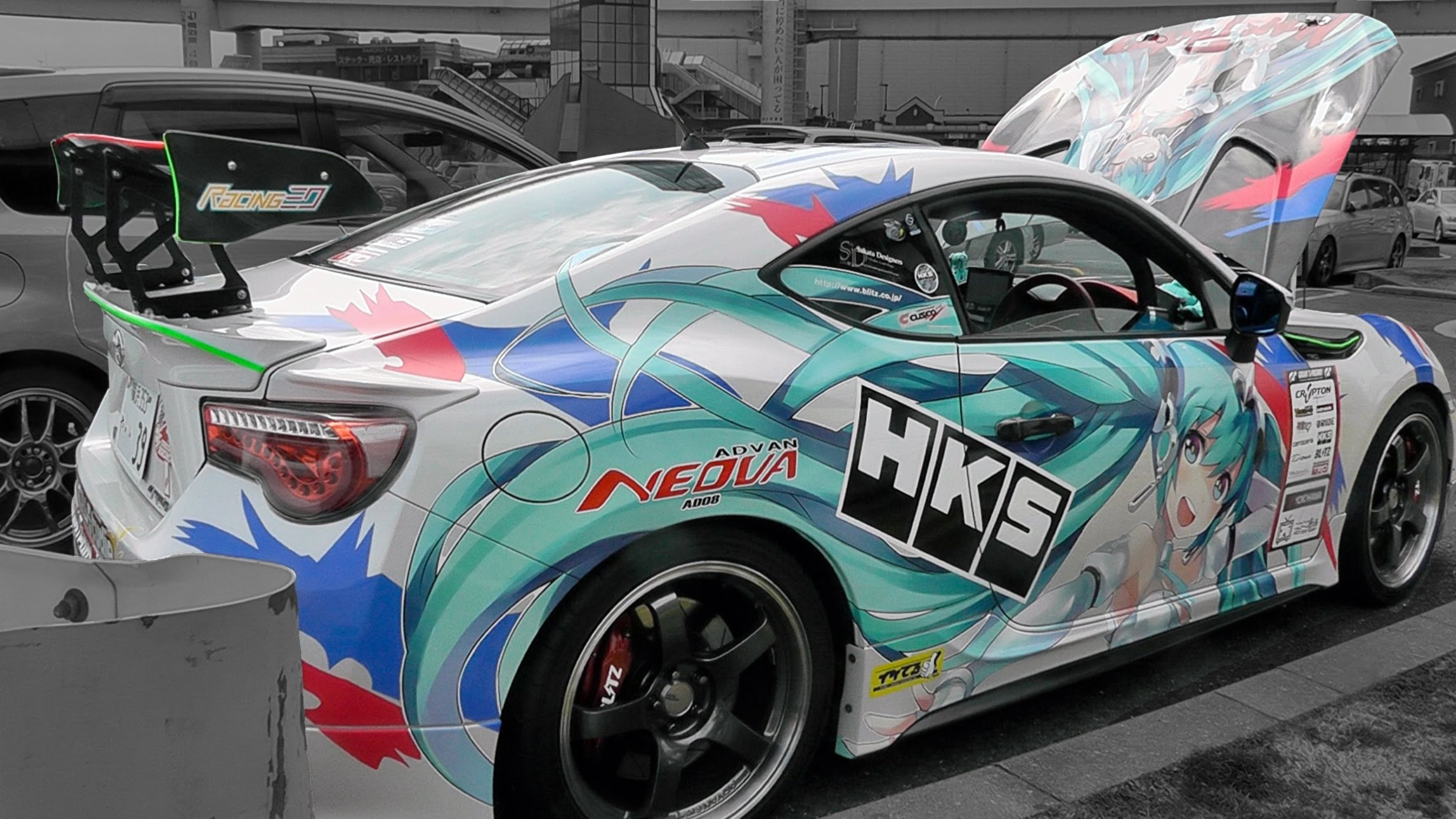 toyota gt86 itasha