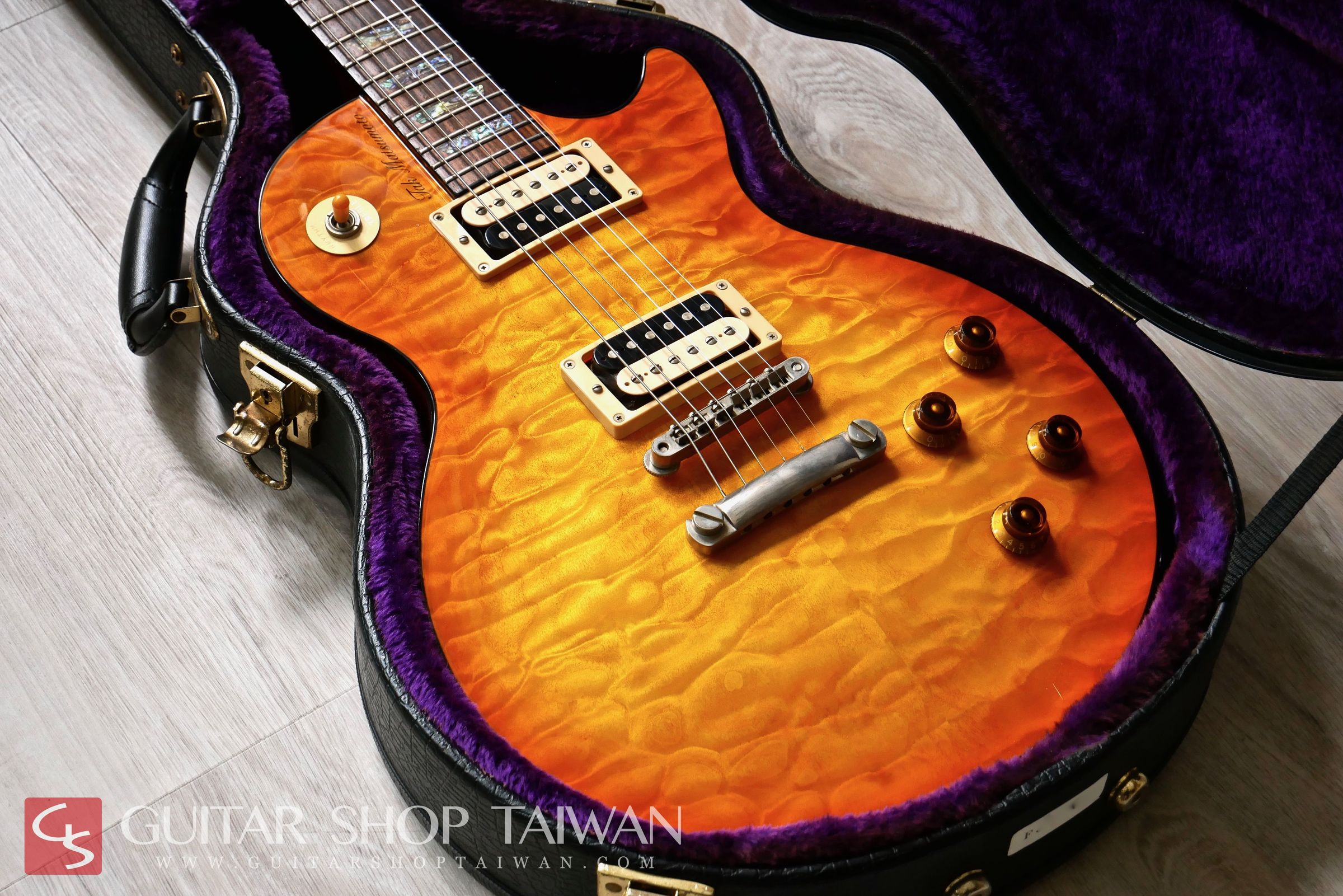 2003 Epiphone Japan Elite Tak Matsumoto Les Paul Tak Burst 