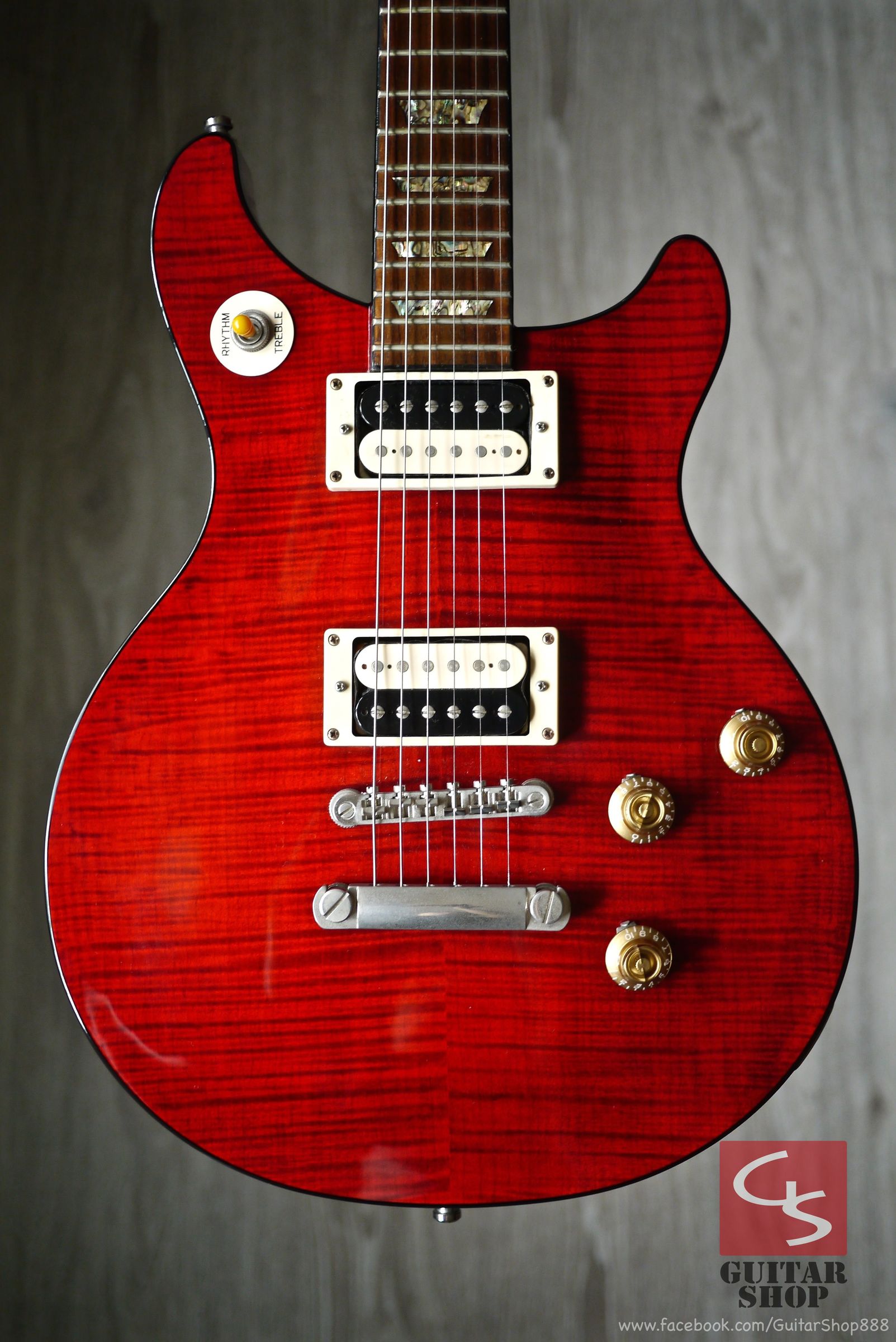 日本限定版Epiphone Tak Matsumoto DC Standard Plus Top Cherry 松本 