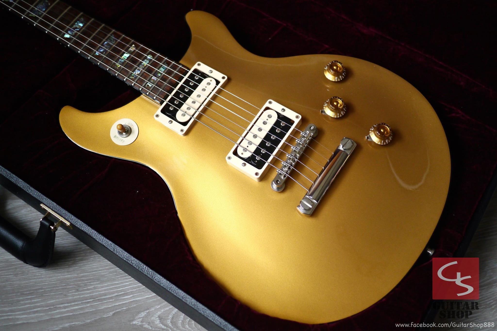 超美品Gibson Custom Shop Tak Matsumoto DC Korina Gold Top 松本孝弘