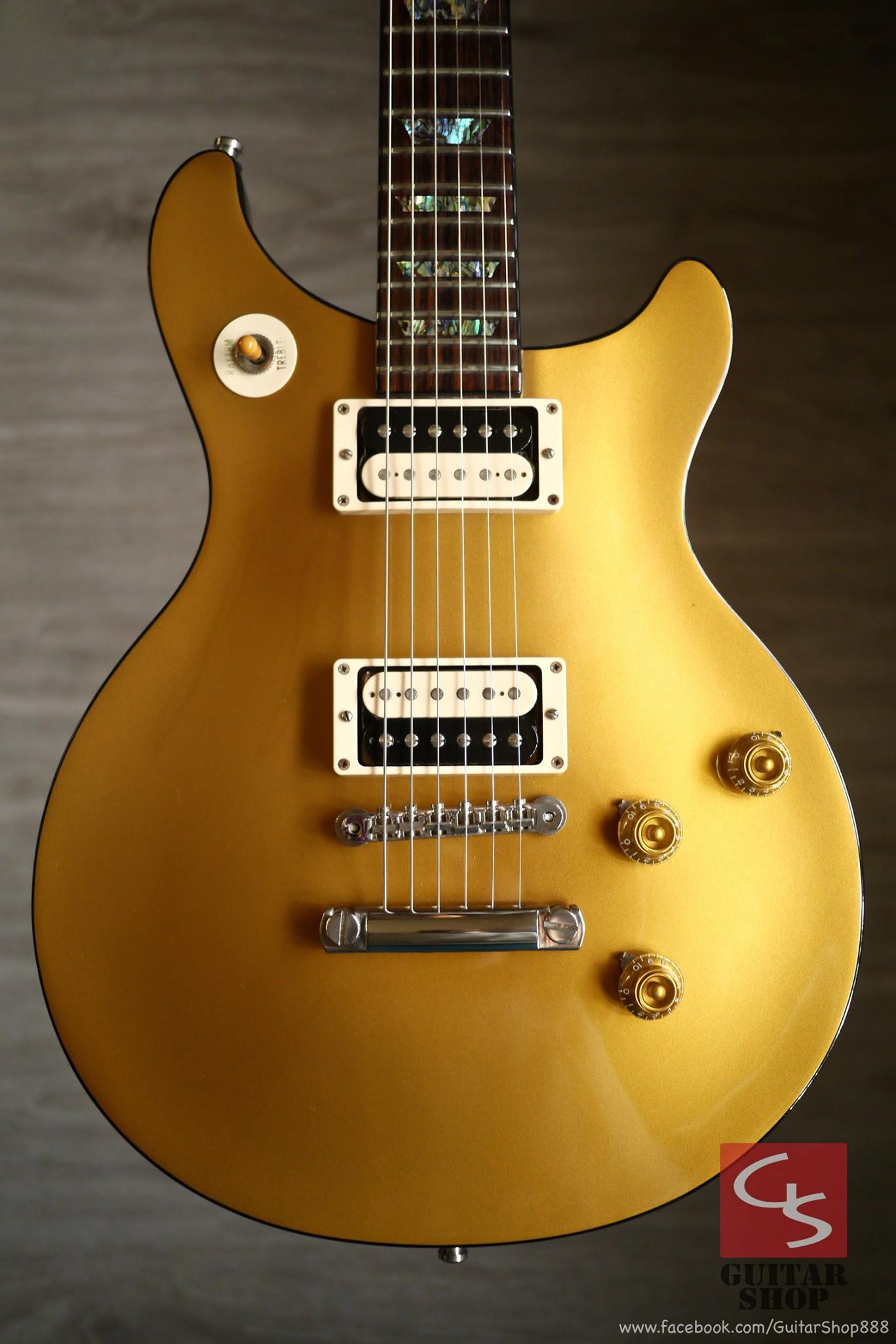 超美品Gibson Custom Shop Tak Matsumoto DC Korina Gold Top 松本孝弘 