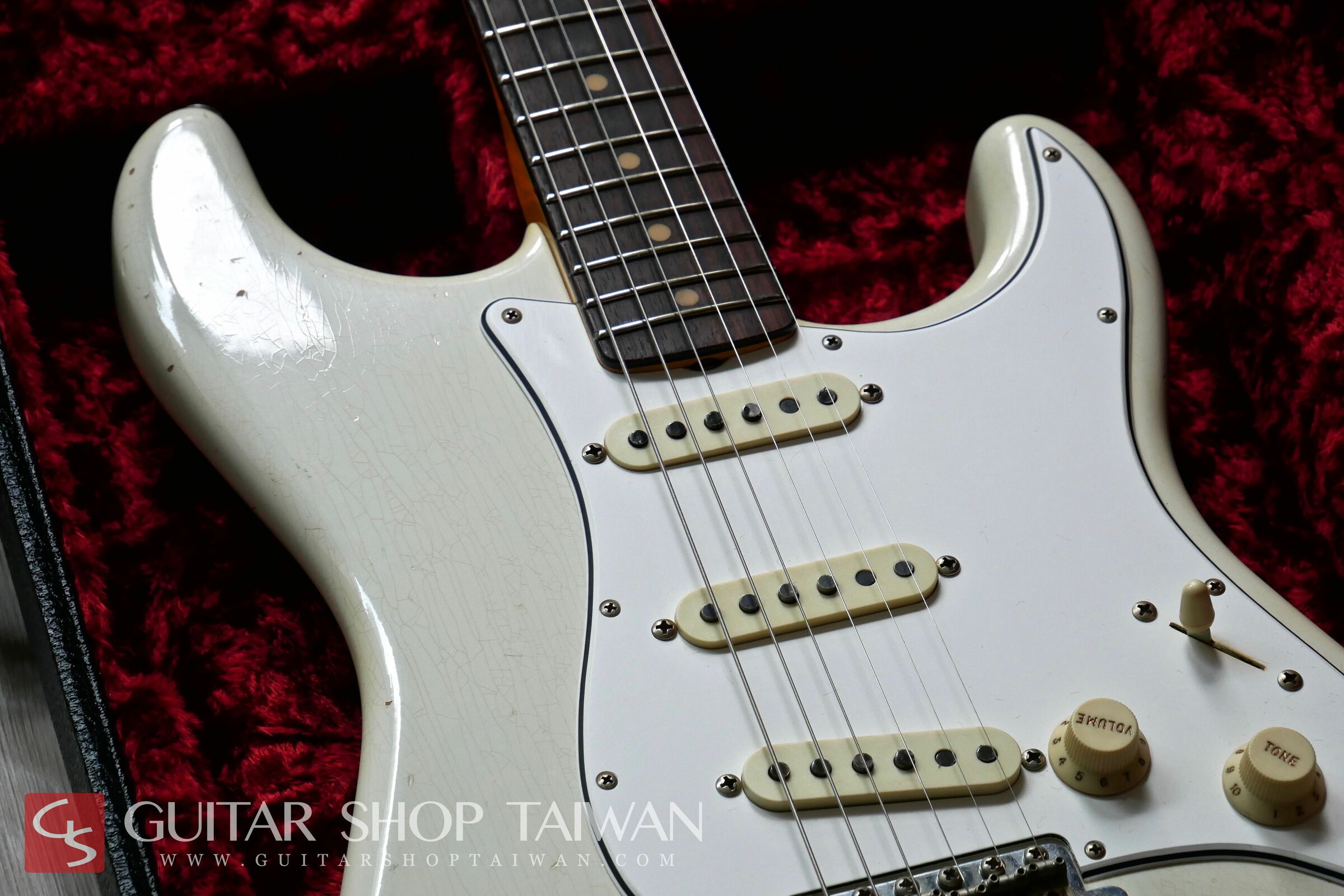 全新2019 Fender Custom Shop 1964 Stratocaster Journeyman Relic-Olympic White