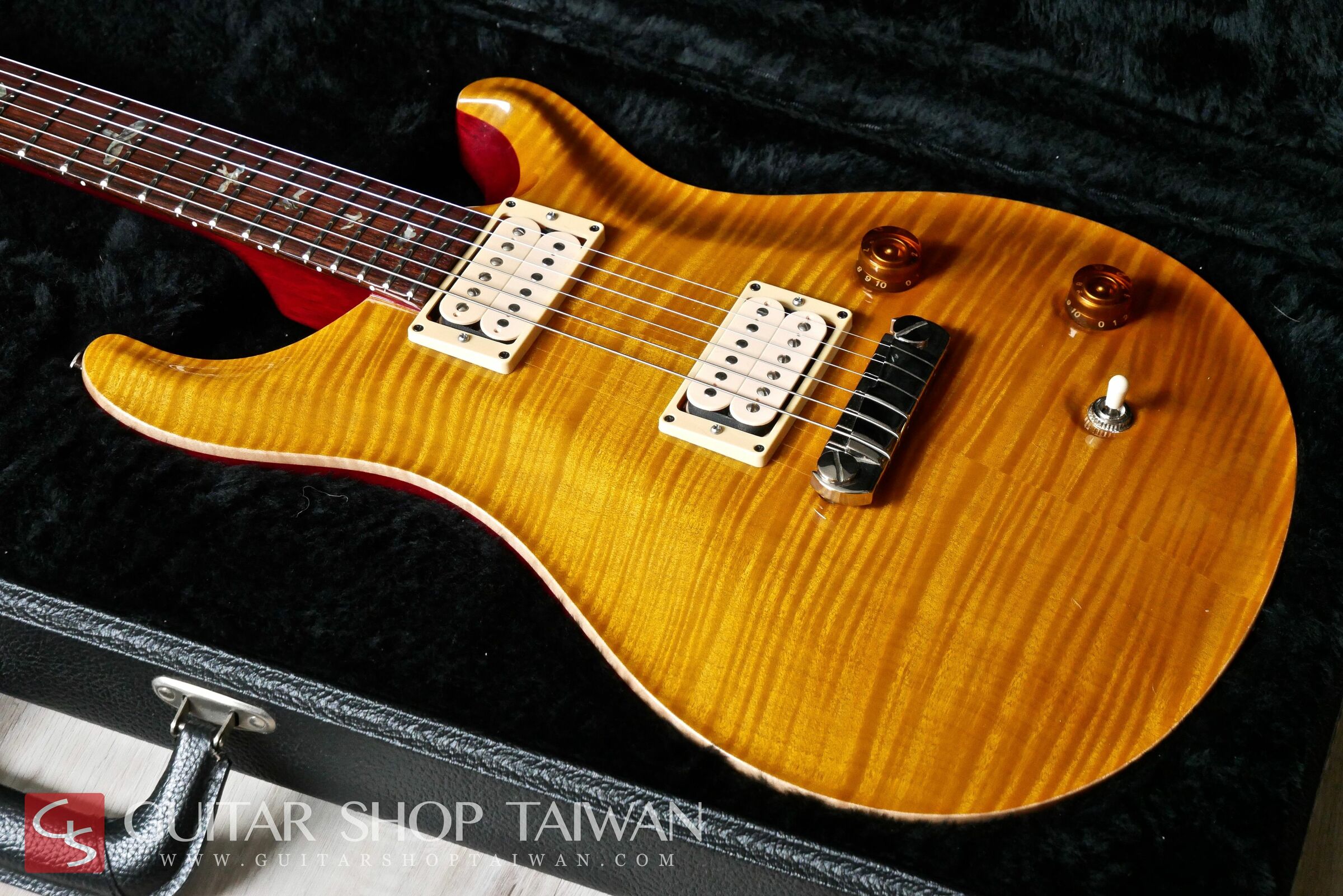 1996 PRS Custom22 10Top Vintage Yellow – Guitar Shop Taiwan