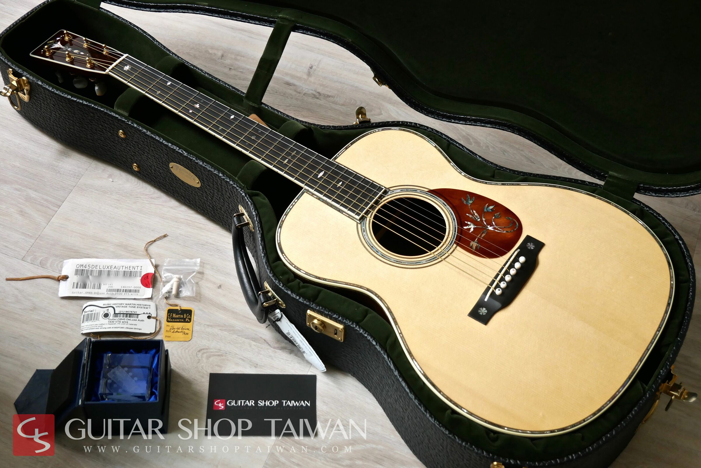 2015 Martin OM-45 Deluxe Authentic 1930. 1 of 11 – Guitar Shop Taiwan