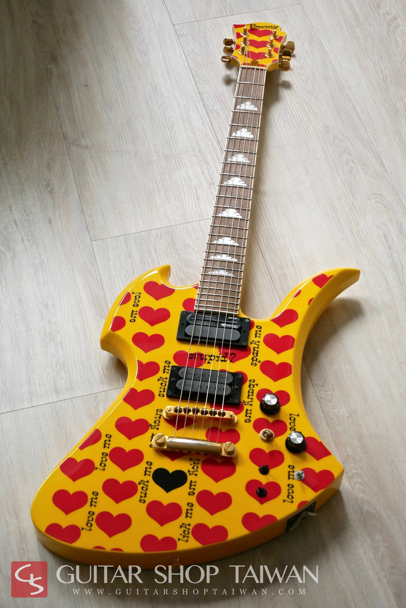 Fernandes Burny MG-145S HY X-Japan Hide Signature Model – Guitar 