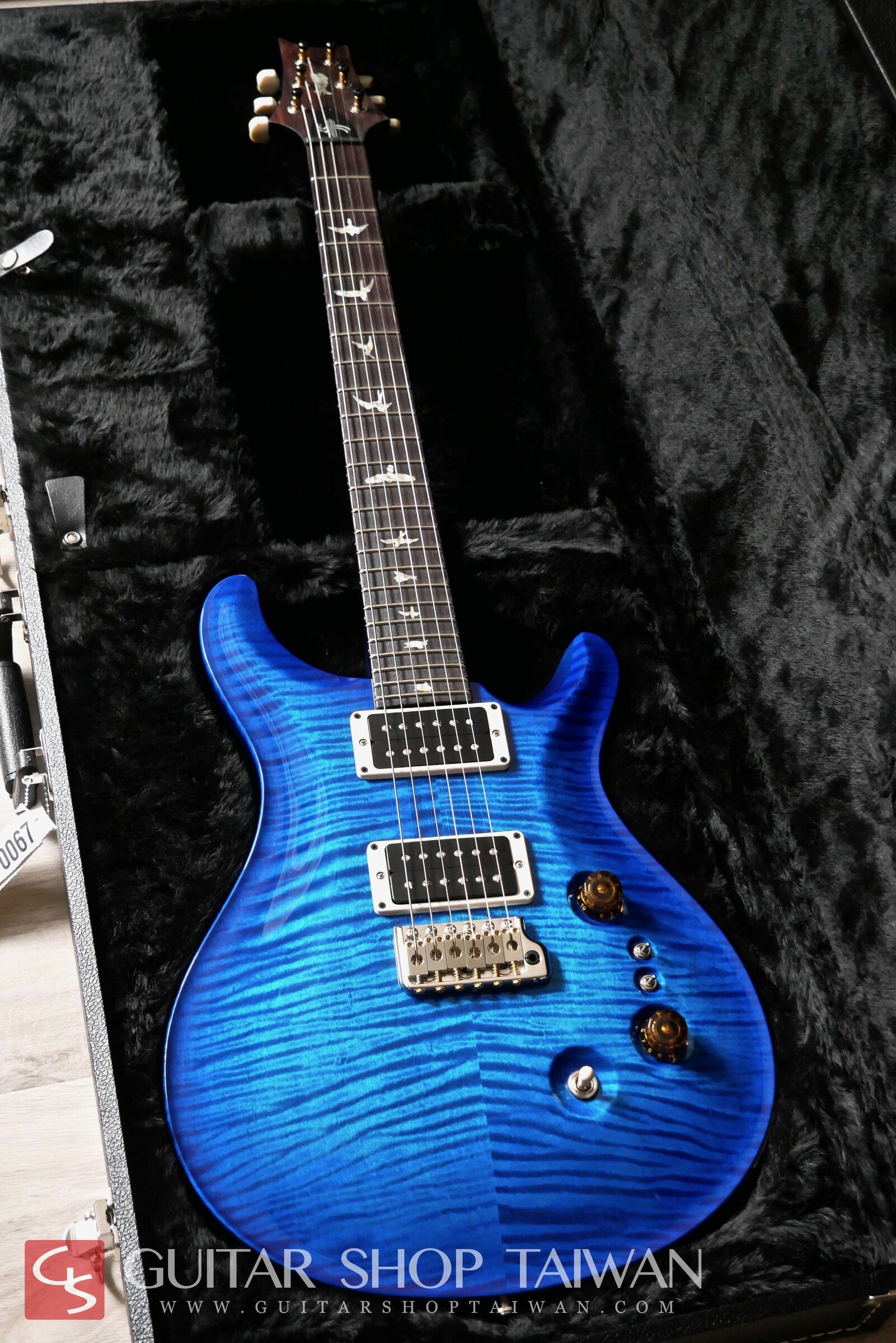 全新2021 PRS Custom 24 10Top 35th Anniversary-Royal Aquamarine