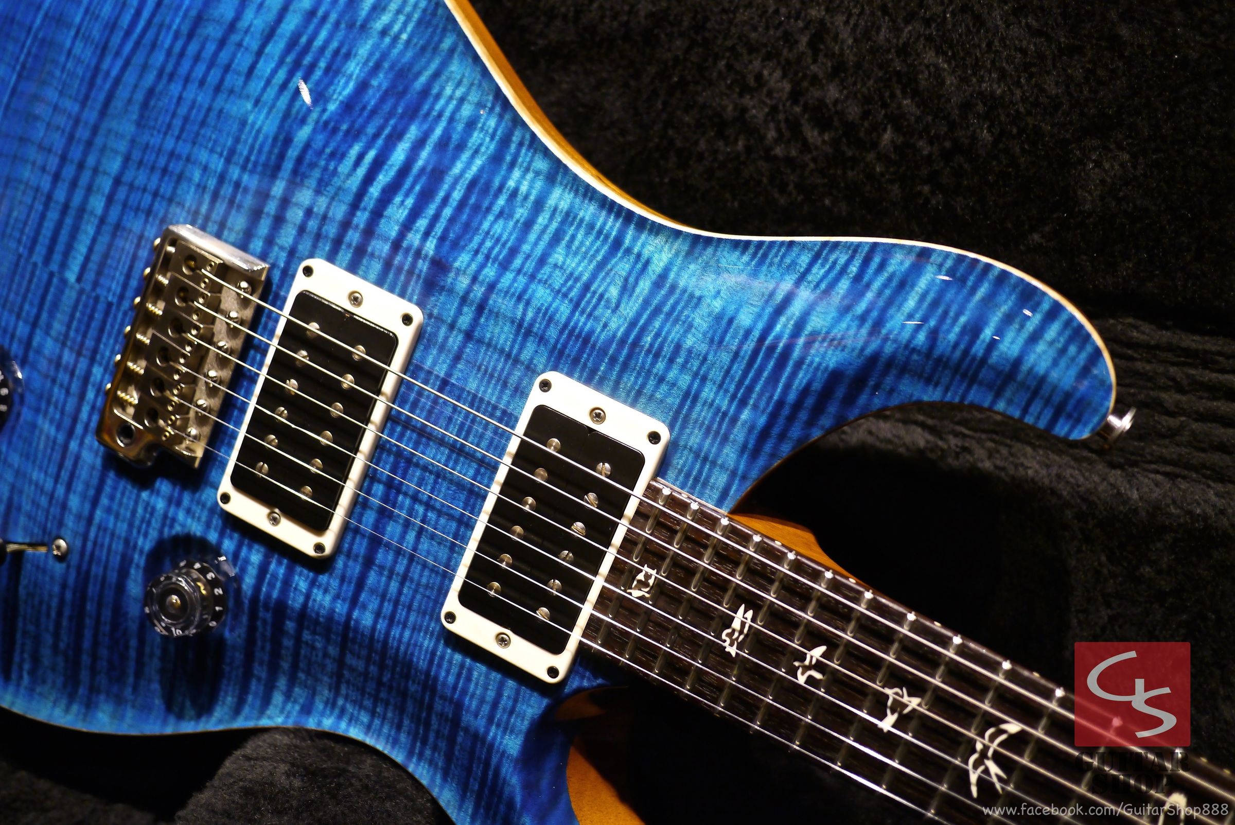 PRS Custom 24 10Top Blue Matteo – Guitar Shop Taiwan