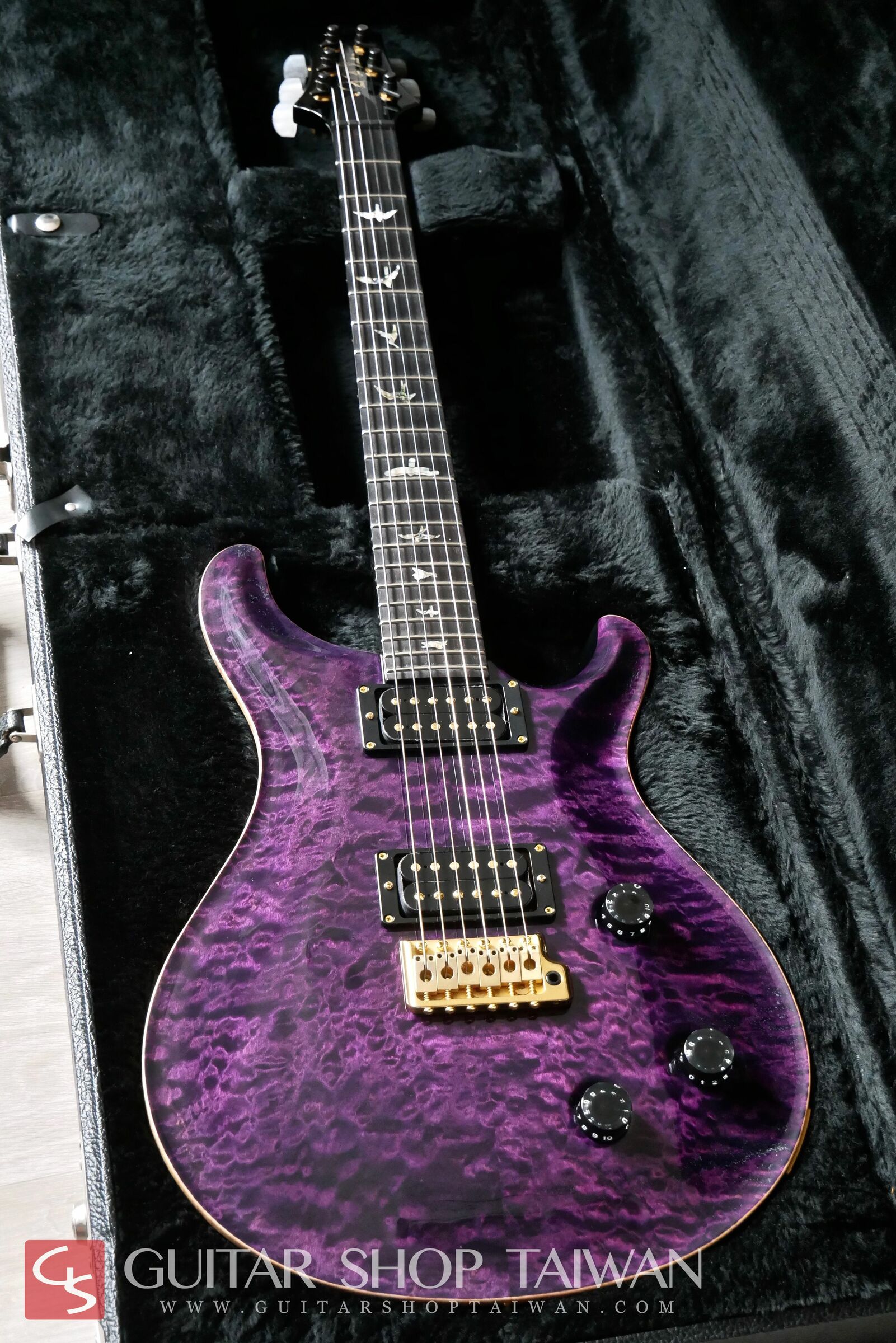 1997 PRS Custom 22 10Top-Purple – Guitar Shop Taiwan