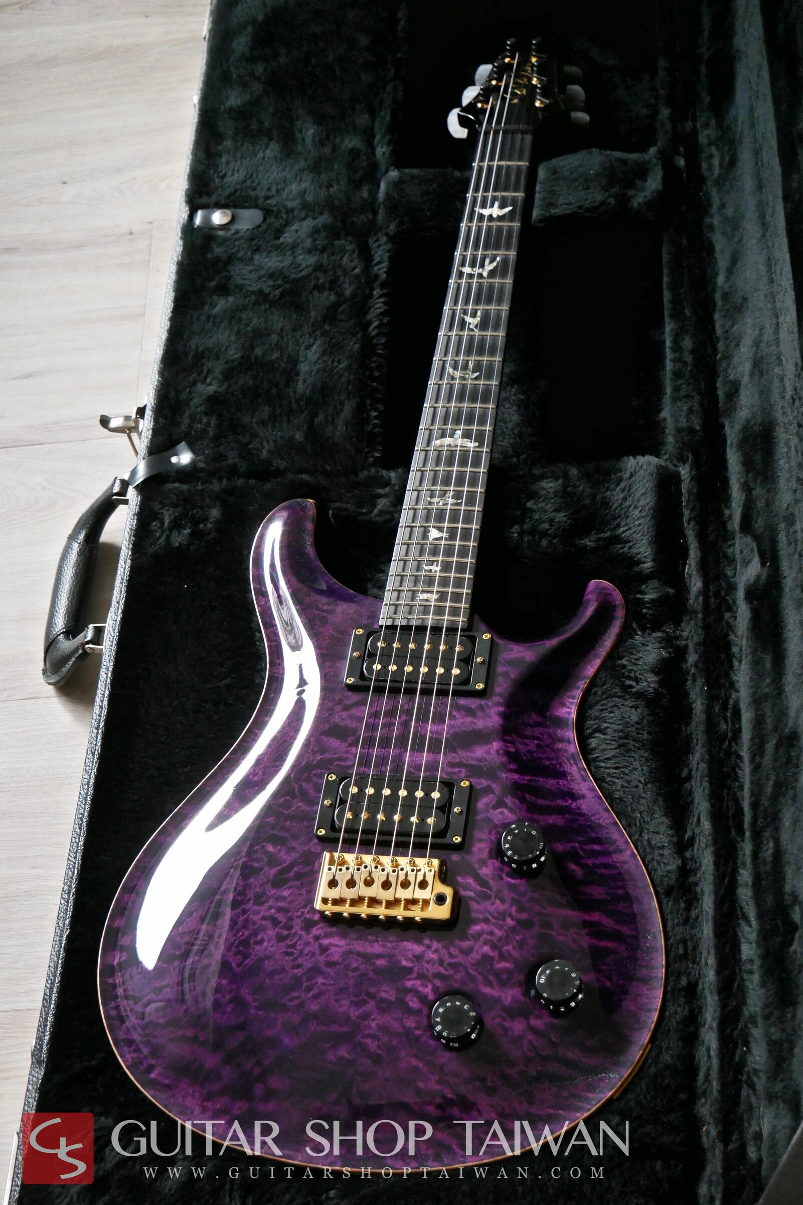 1997 PRS Custom 22 10Top-Purple – Guitar Shop Taiwan