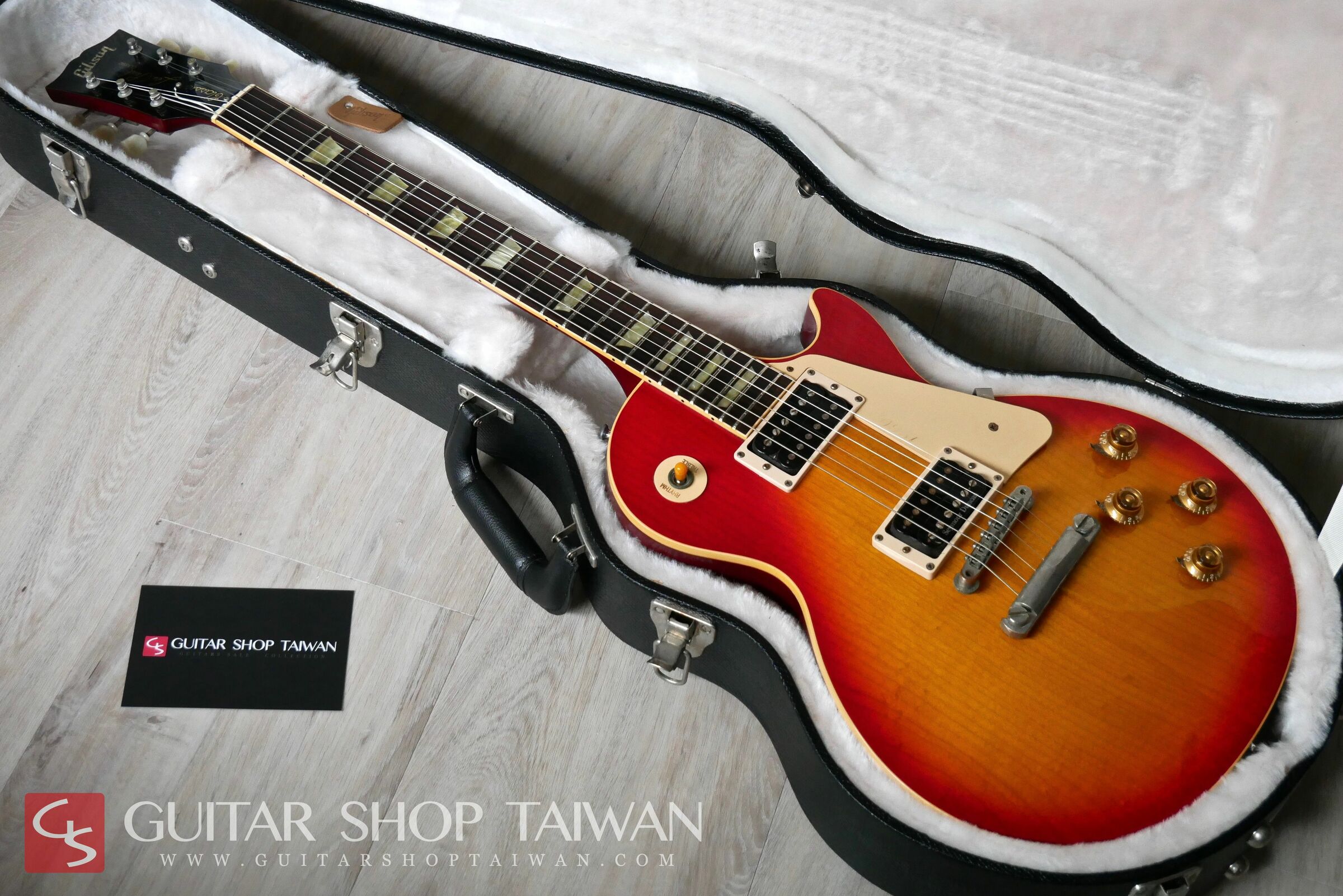 1995 Gibson Les Paul Classic-Cherry Burst – Guitar Shop Taiwan