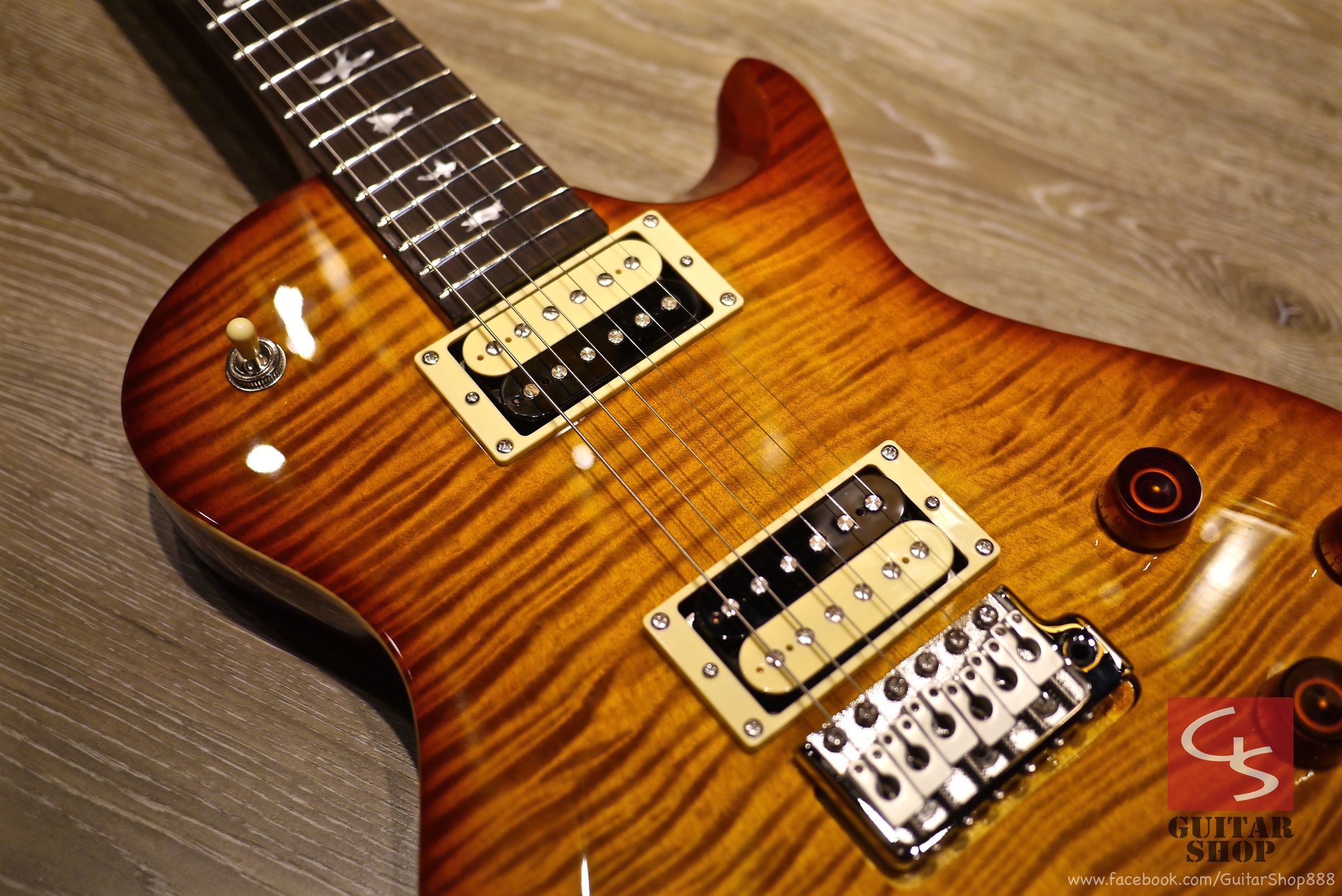  PRS SE Mark Tremonti Custom Vintage Sunburst Guitar Shop Taiwan