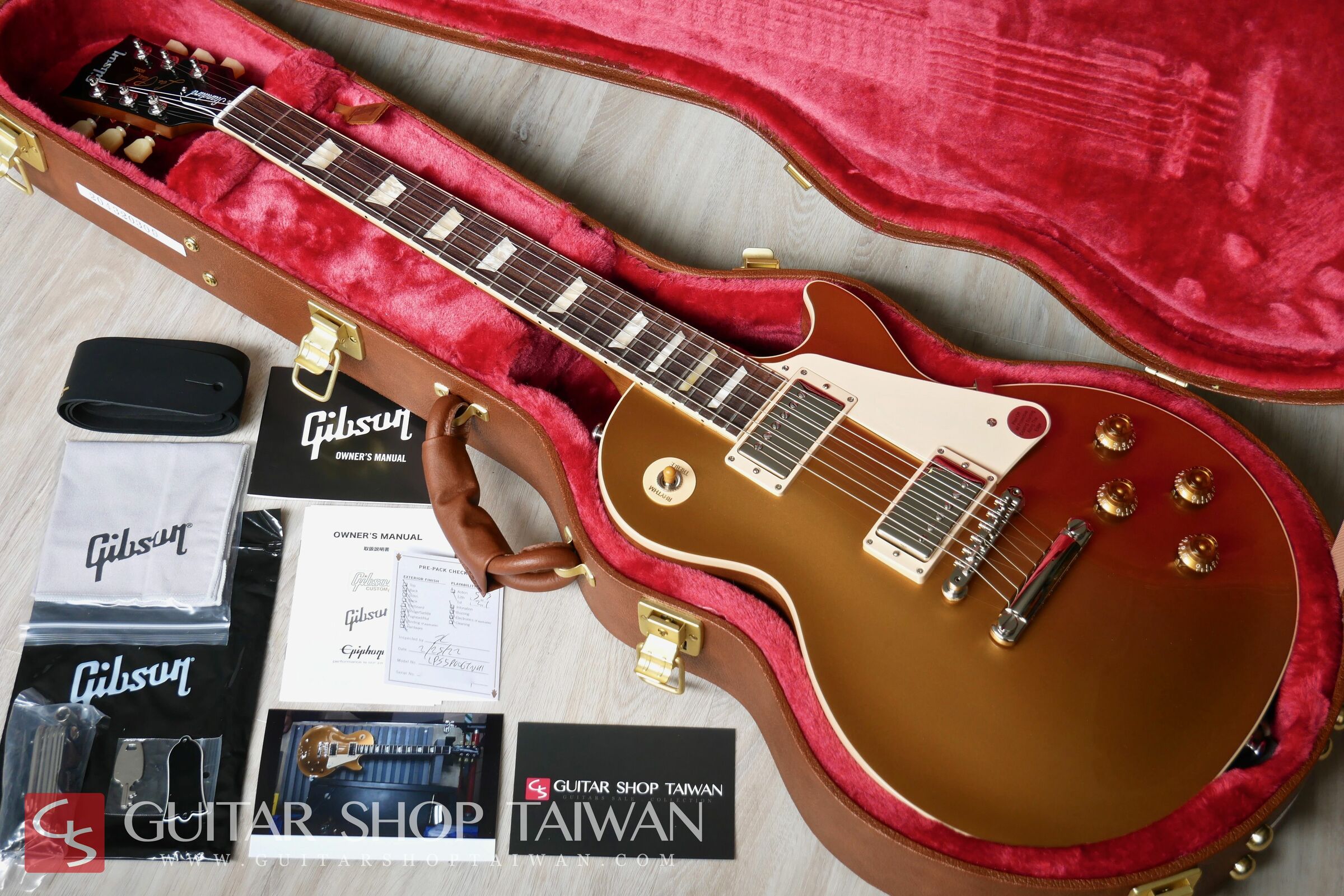 全新2022 Gibson Les Paul Standard 50s Gold Top