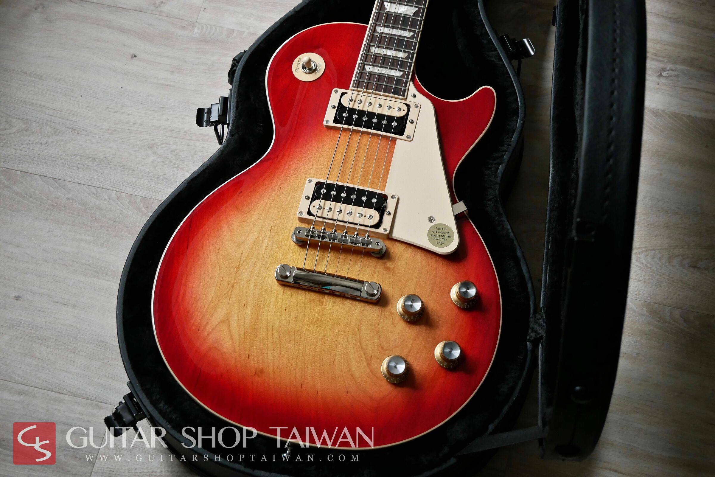 全新2022 Gibson Les Paul Classic Heritage Cherry Sunburst – Guitar