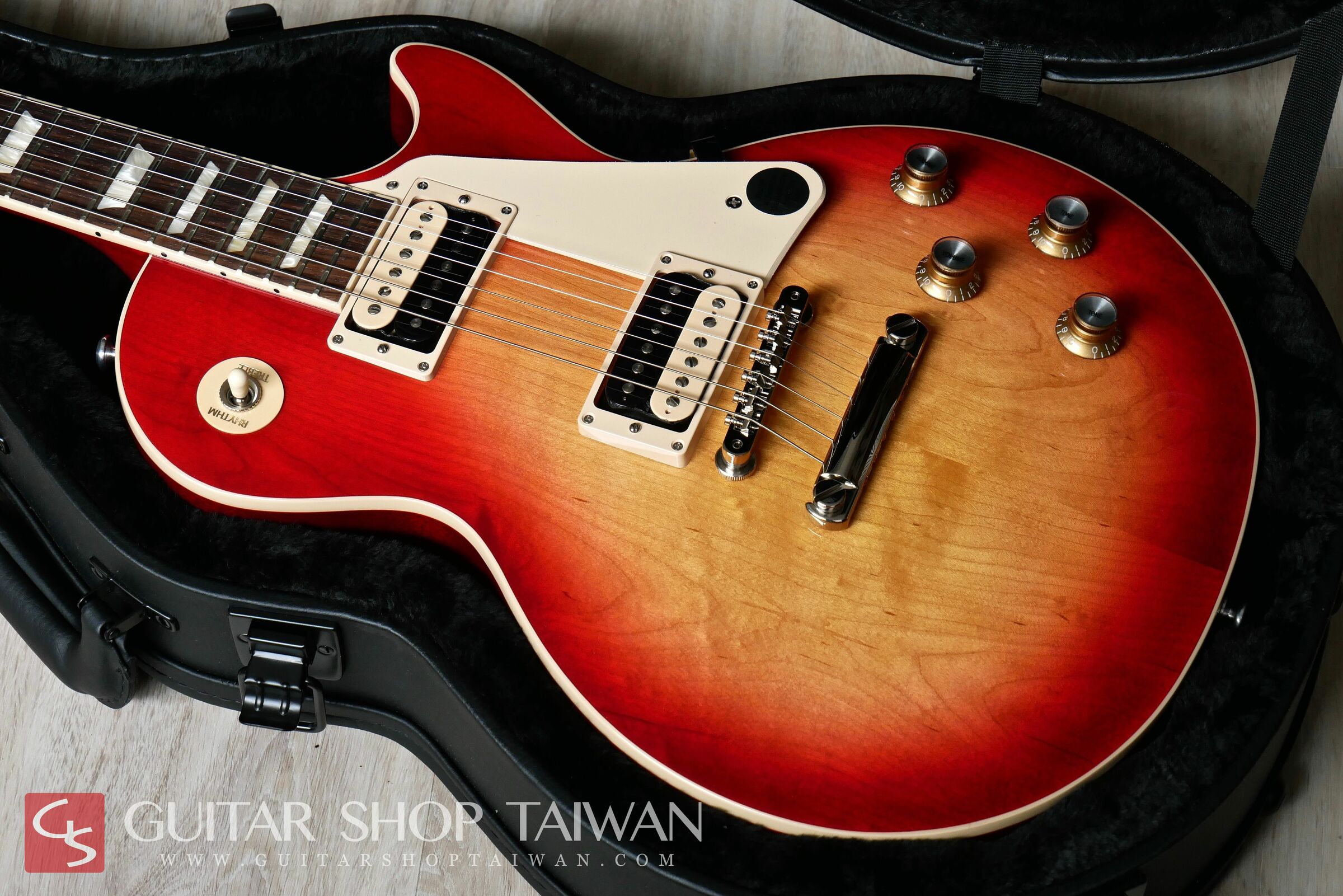 全新2022 Gibson Les Paul Classic Heritage Cherry Sunburst – Guitar