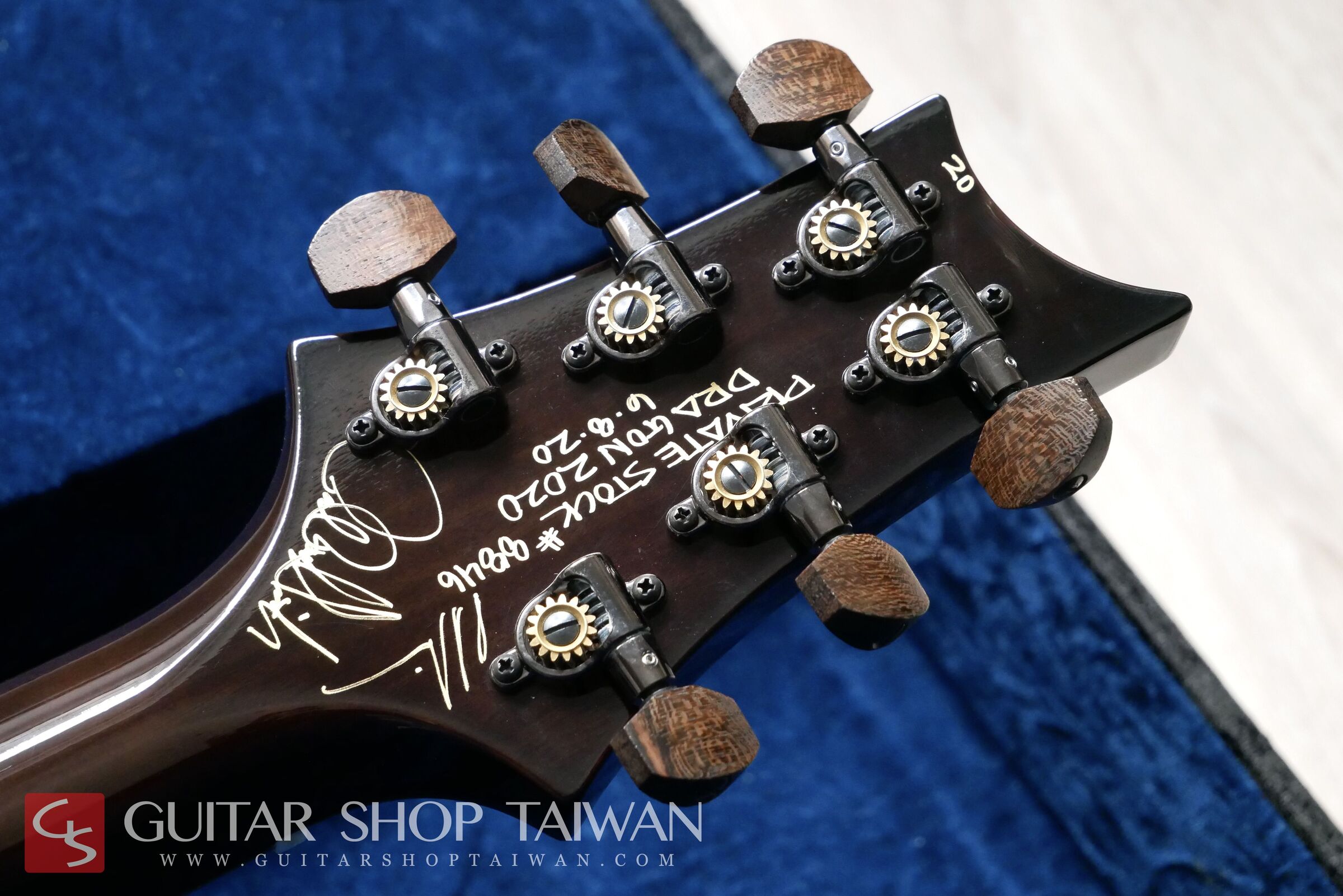 全新2020 PRS Private Stock 35th Anniversary Dragon-Frostbite