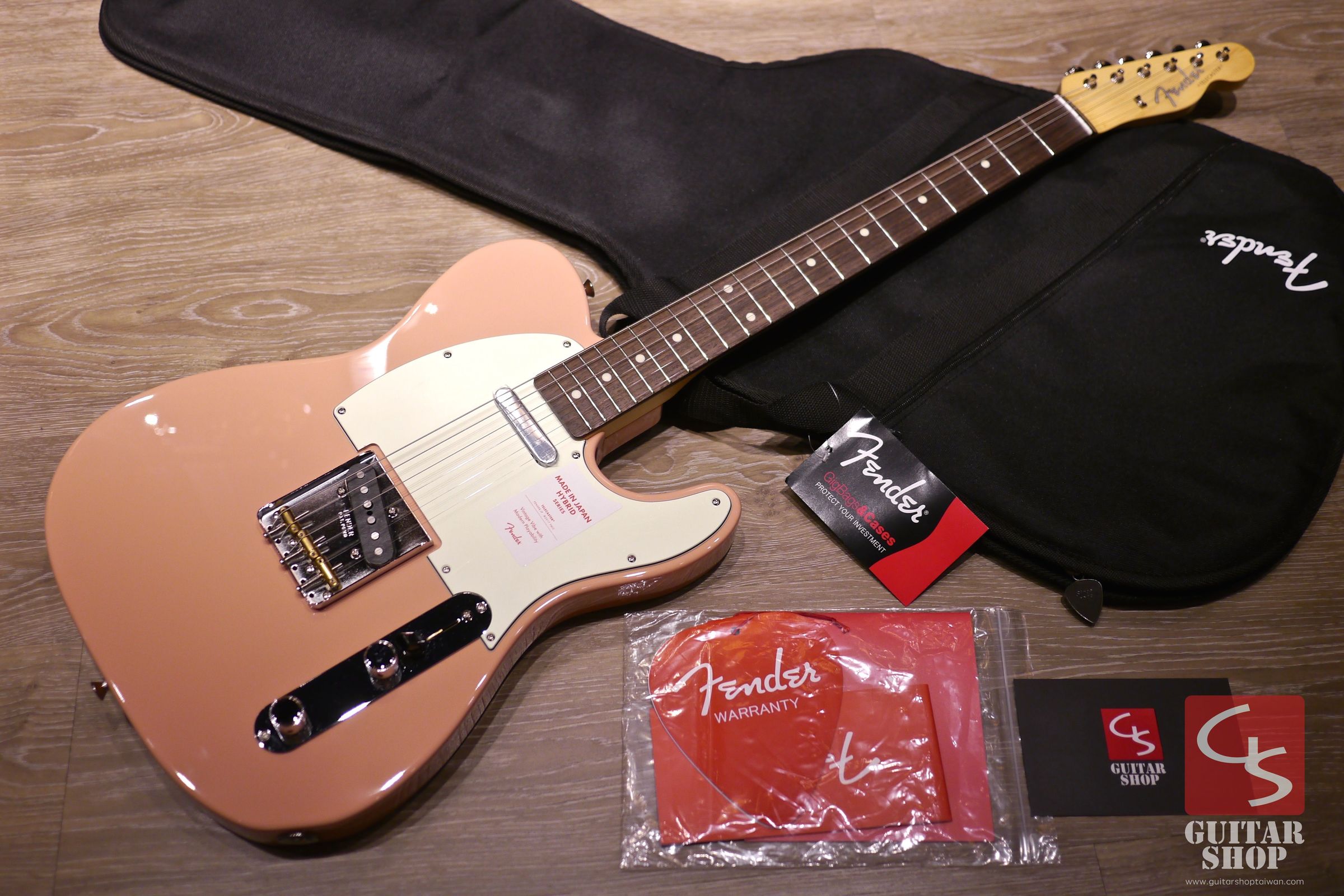 全新Fender Japan Hybrid 60s Telecaster Flamingo Pink – Guitar Shop 