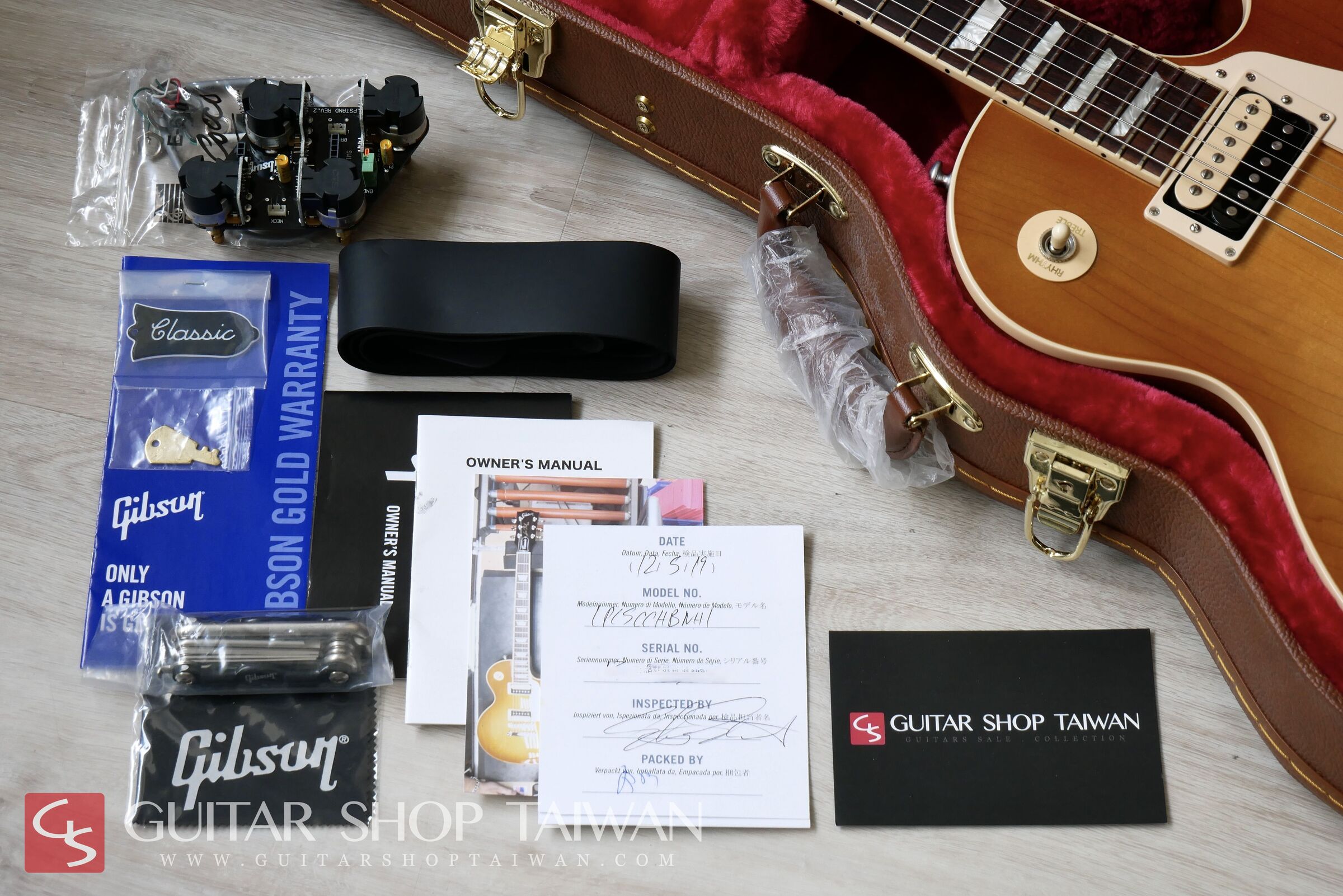 近全新2019 Gibson Les Paul Classic Honey Burst – Guitar Shop Taiwan