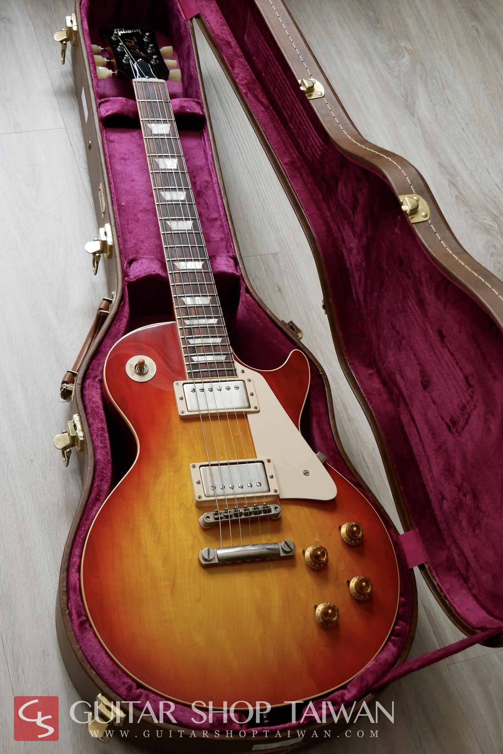 2014 Gibson Custom Shop 1958 Les Paul Reissue VOS-Washed Cherry 