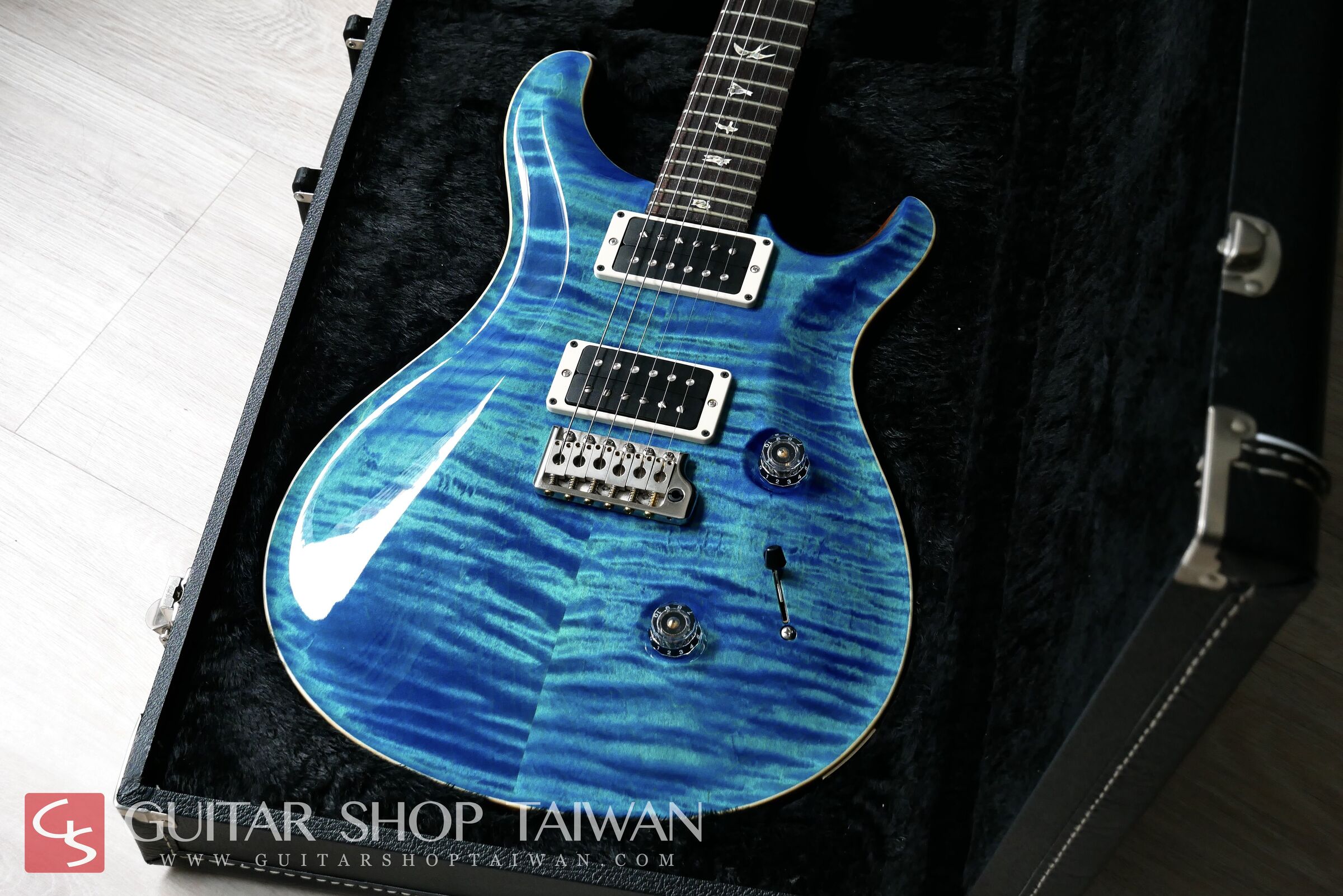 全新2019 PRS Custom 24 Blue Matteo – Guitar Shop Taiwan 全新2019 PRS Custom 24 Blue Matteo – Guitar Shop Taiwan