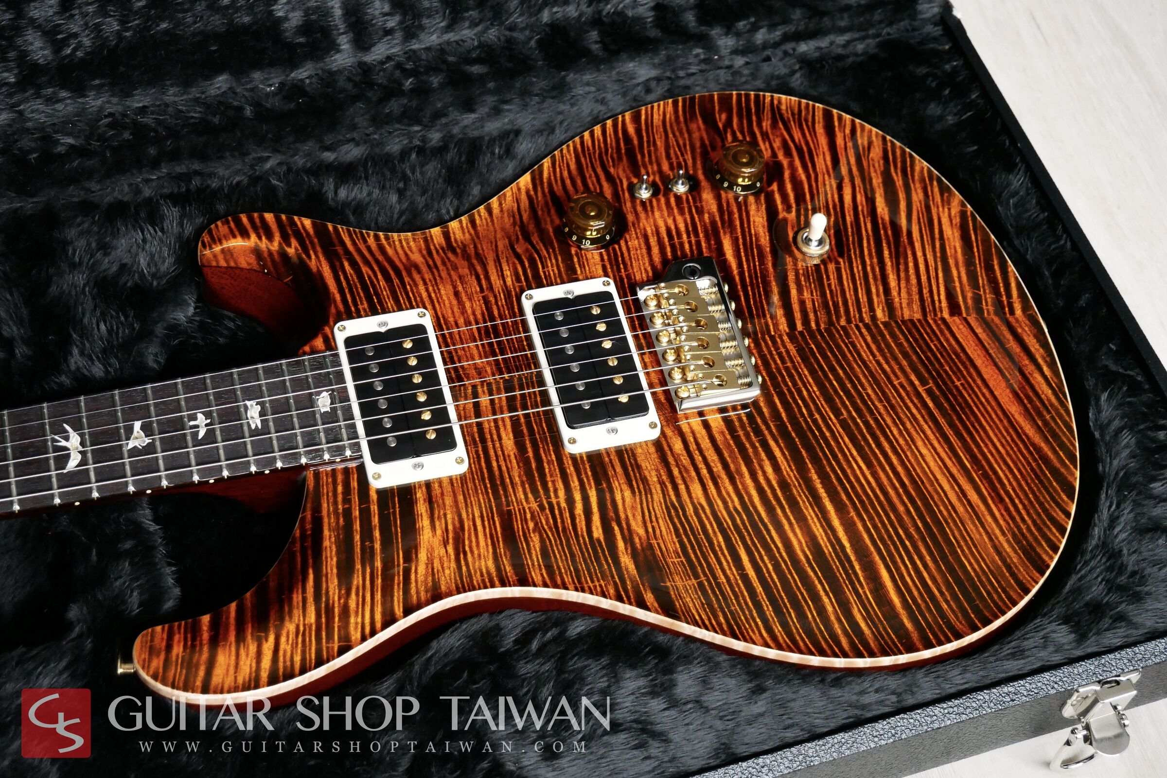 全新2023 PRS Custom 24 10Top-Orange Tiger – Guitar Shop Taiwan