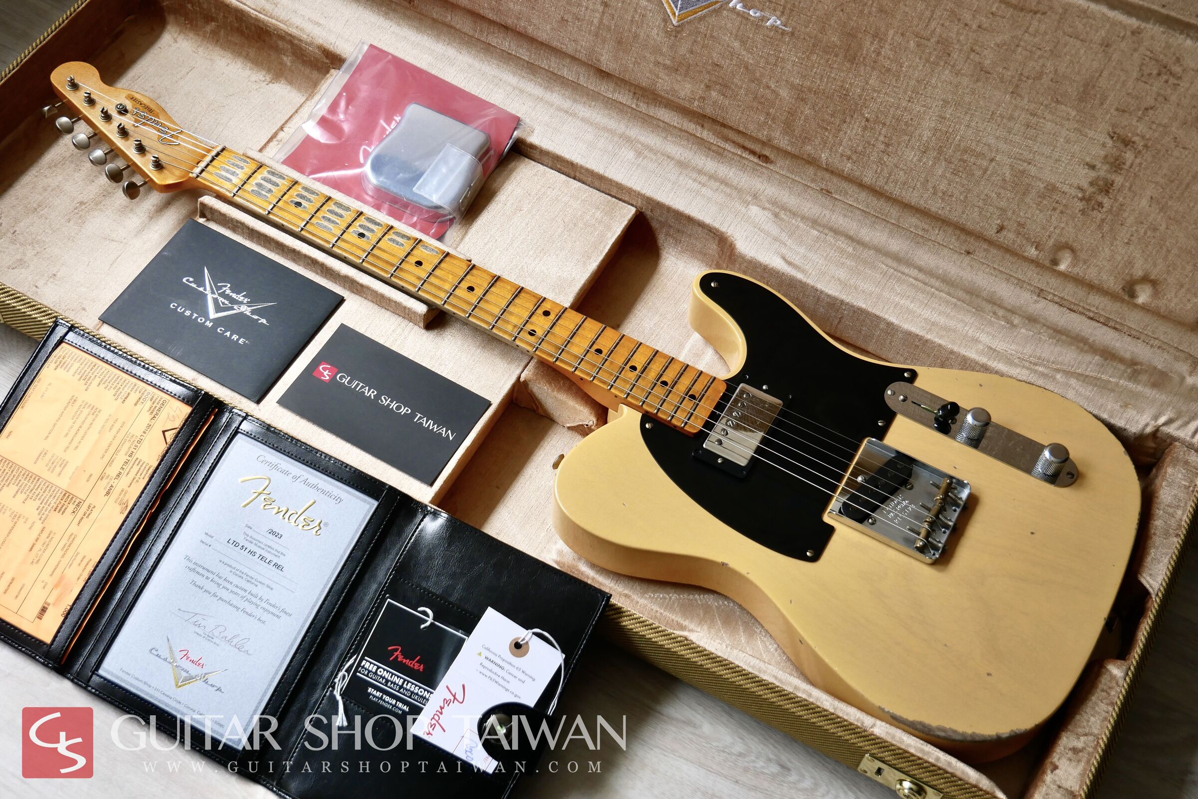 全新2023 Fender Custom Shop Limited Edition 1951 Telecaster HS