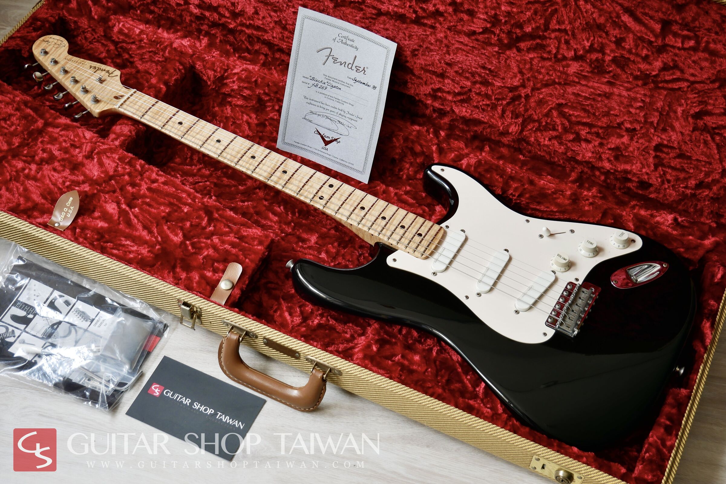 夢幻逸品1998 Fender Custom Shop Eric Clapton 