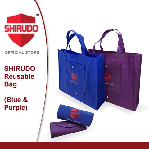 Shirudo Reusable bag (Blue+Purple)
